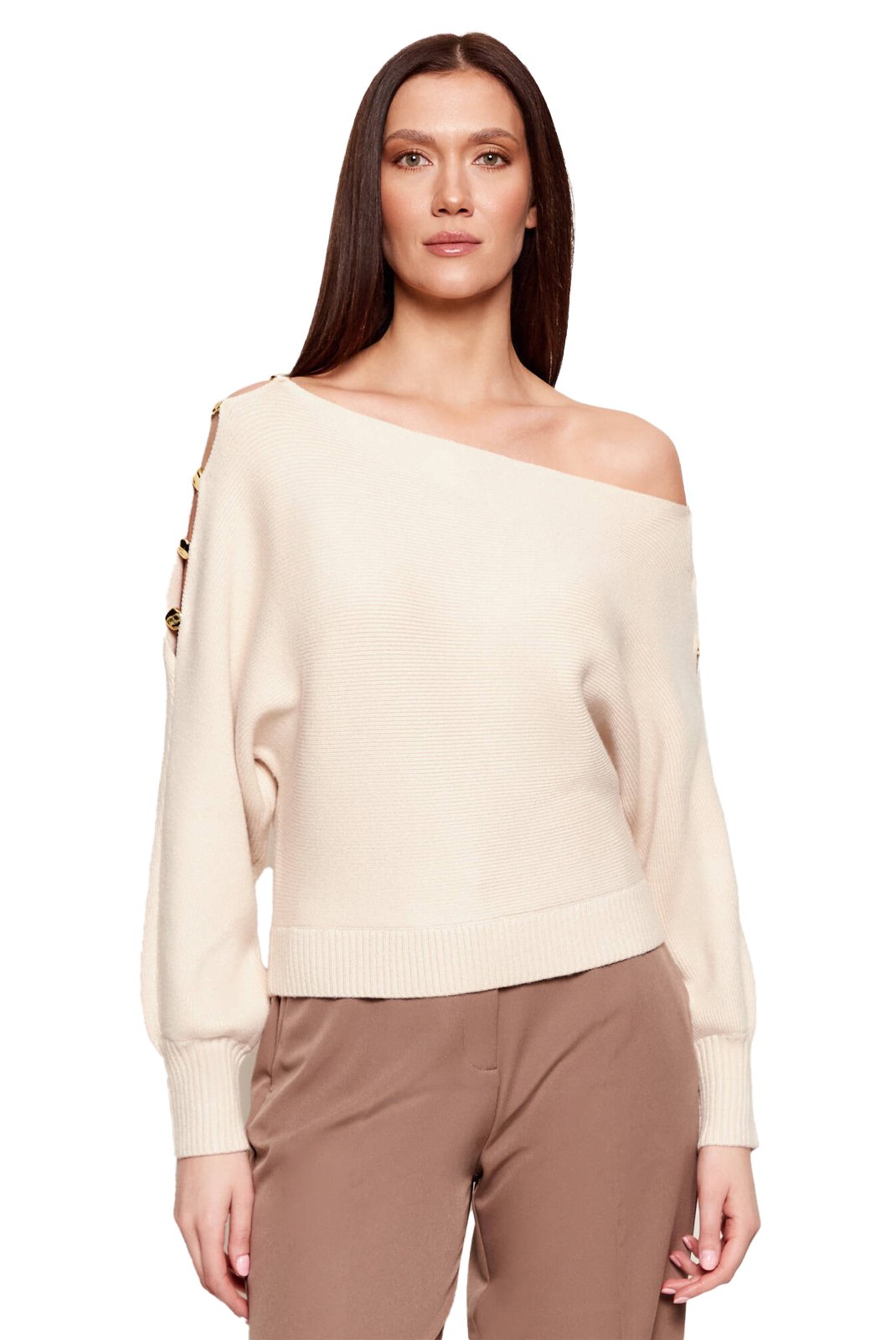 Pull  Guess jeans W6RR09 Z2ZK2 G1FG LIGHT OAK