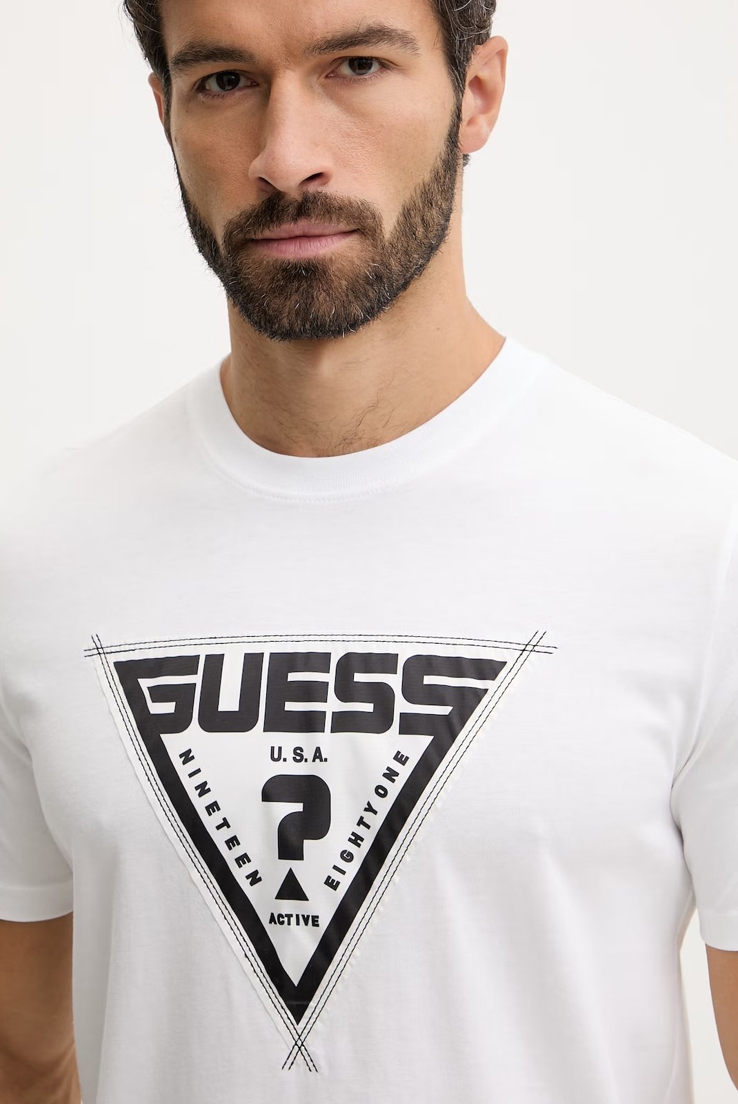 T-S manches courtes  Guess jeans Z6RI03 I3Z14 G011 Pure White