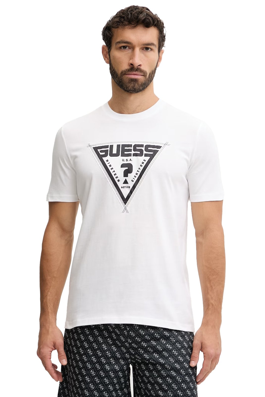 T-S manches courtes  Guess jeans Z6RI03 I3Z14 G011 Pure White