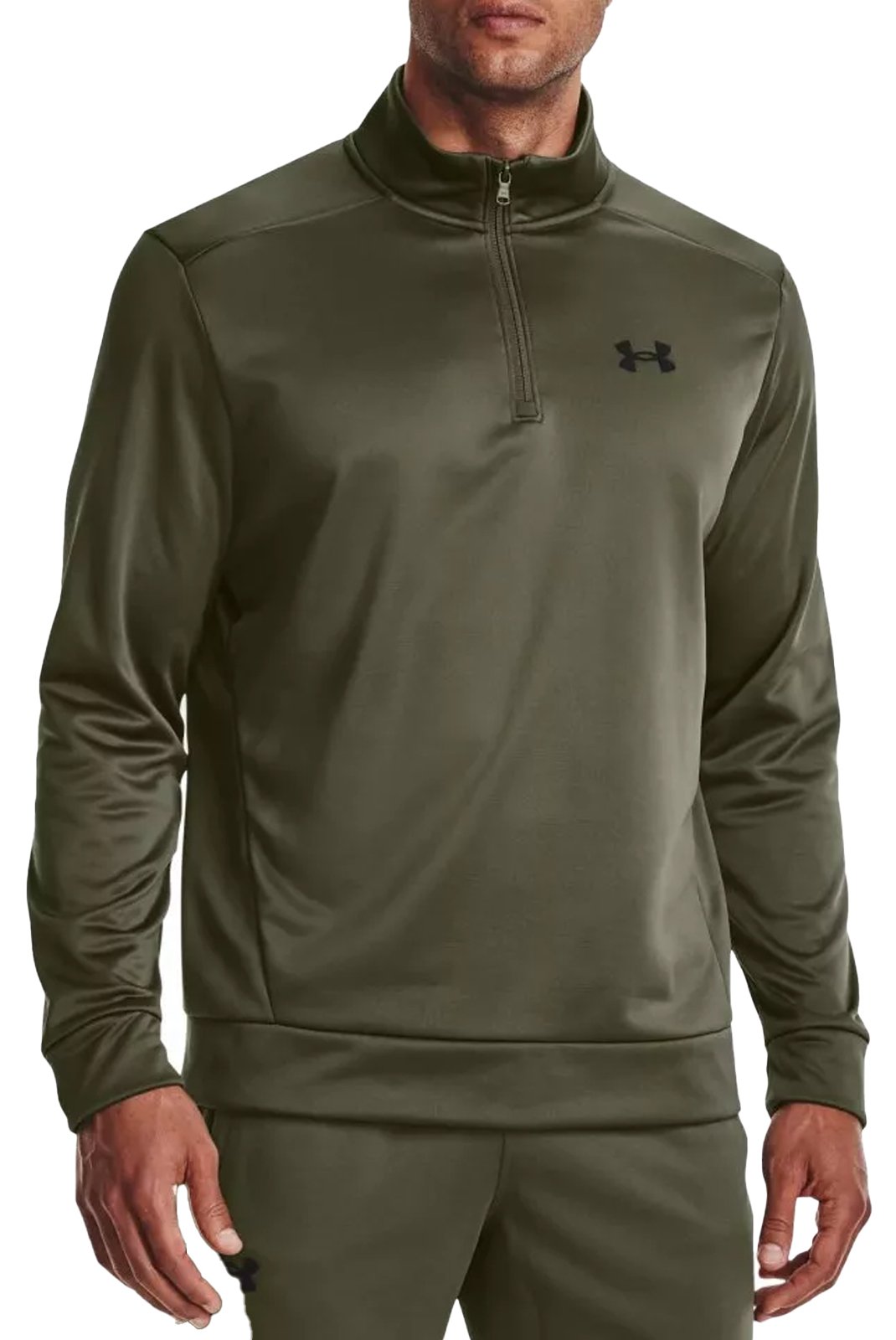 Sweats zippés  Under armour 1373358-390 390 Marine OD Green/Black/Black