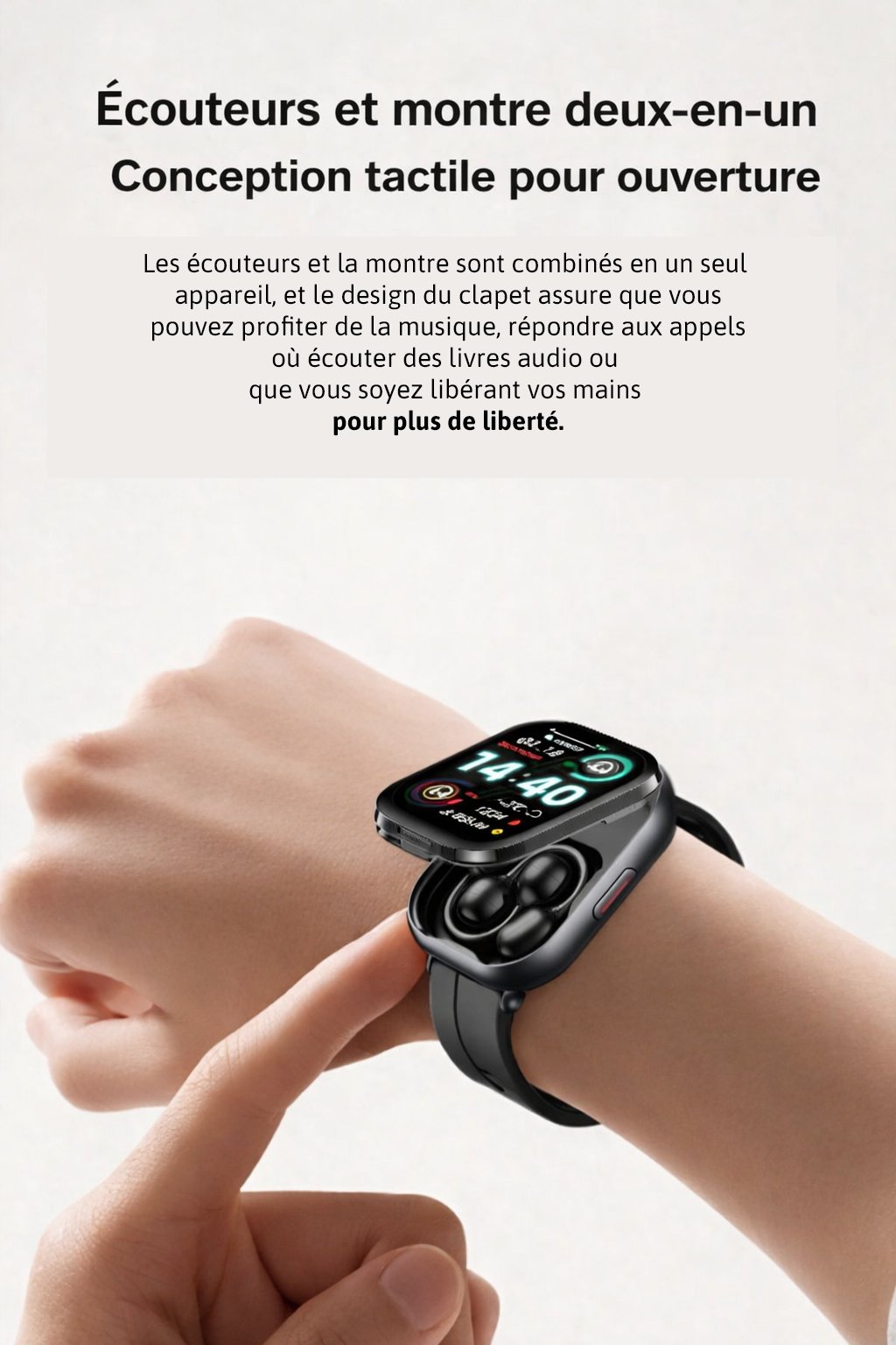 Montres Connectées  I NEED ME ONE INMO90006 Noir