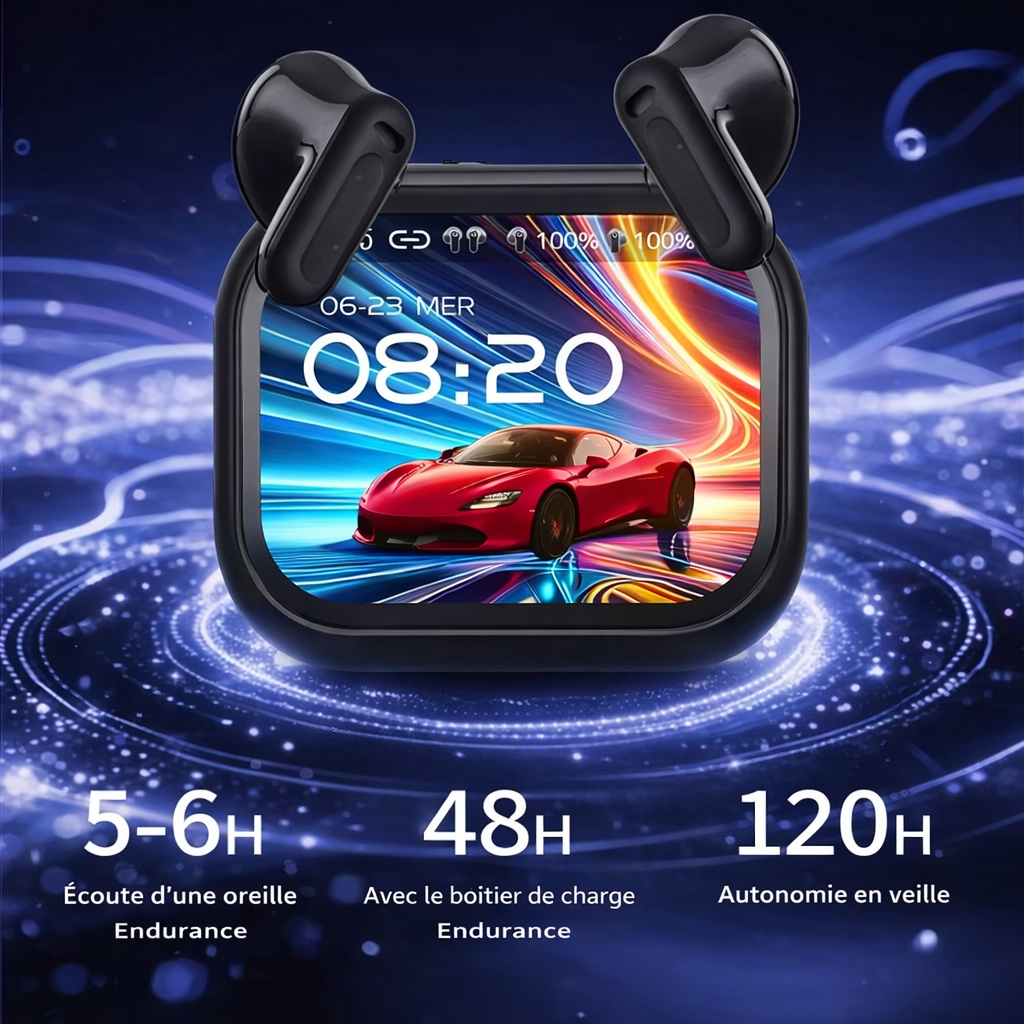 Ecouteurs  HTC INMO90007 Noir