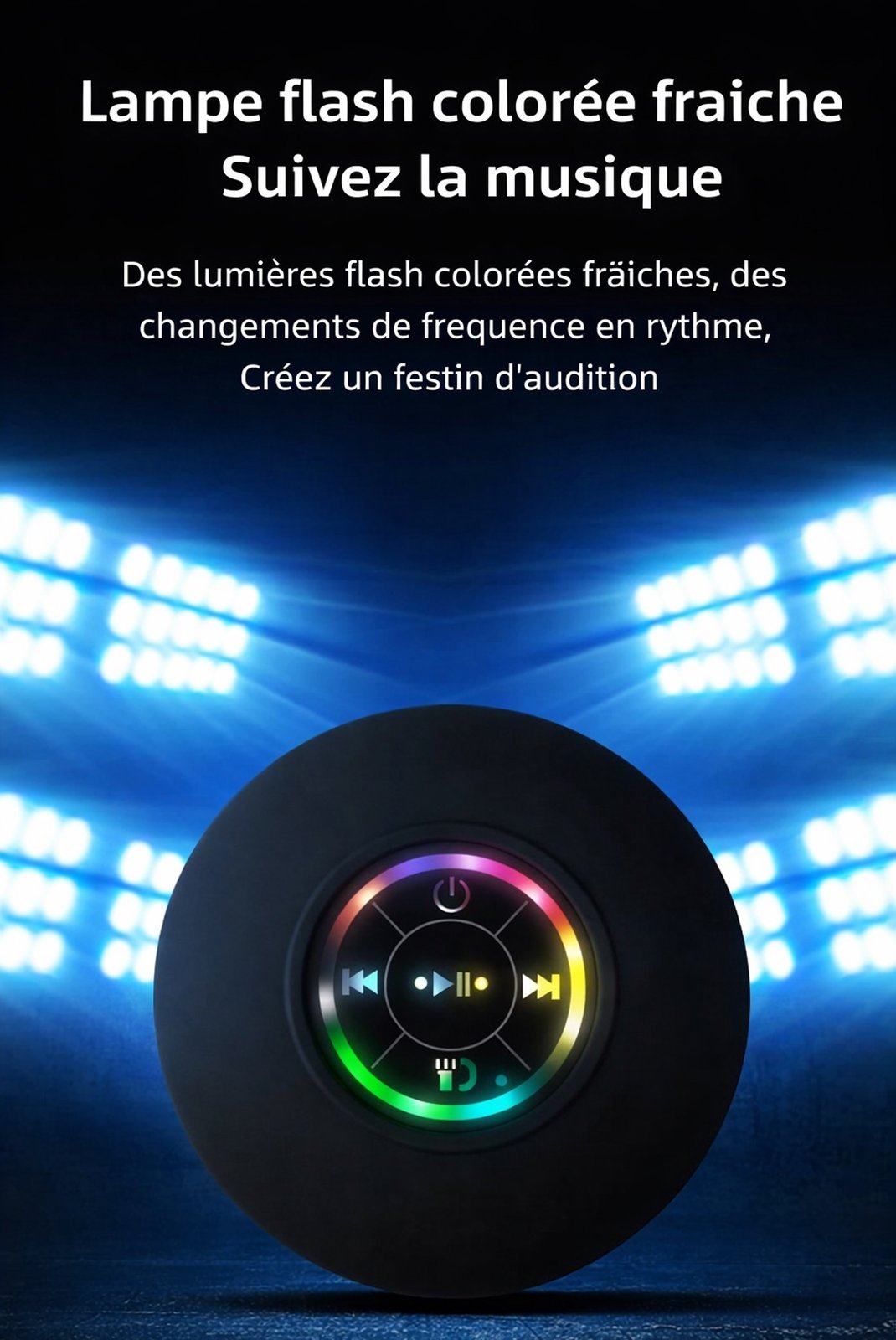 Enceinte connéctée  I NEED ME ONE INMO90008 Noir