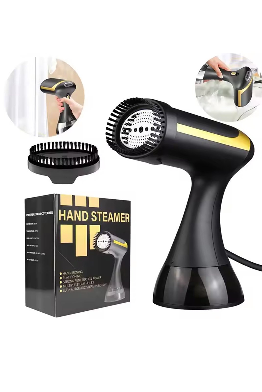 Défroisseur vapeur  I NEED ME ONE INMO90004 Noir