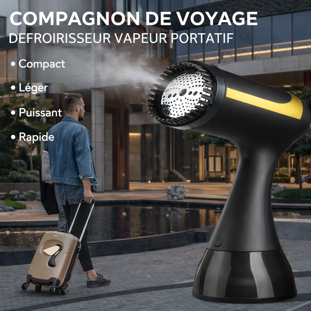 Défroisseur vapeur  I NEED ME ONE INMO90004 Noir