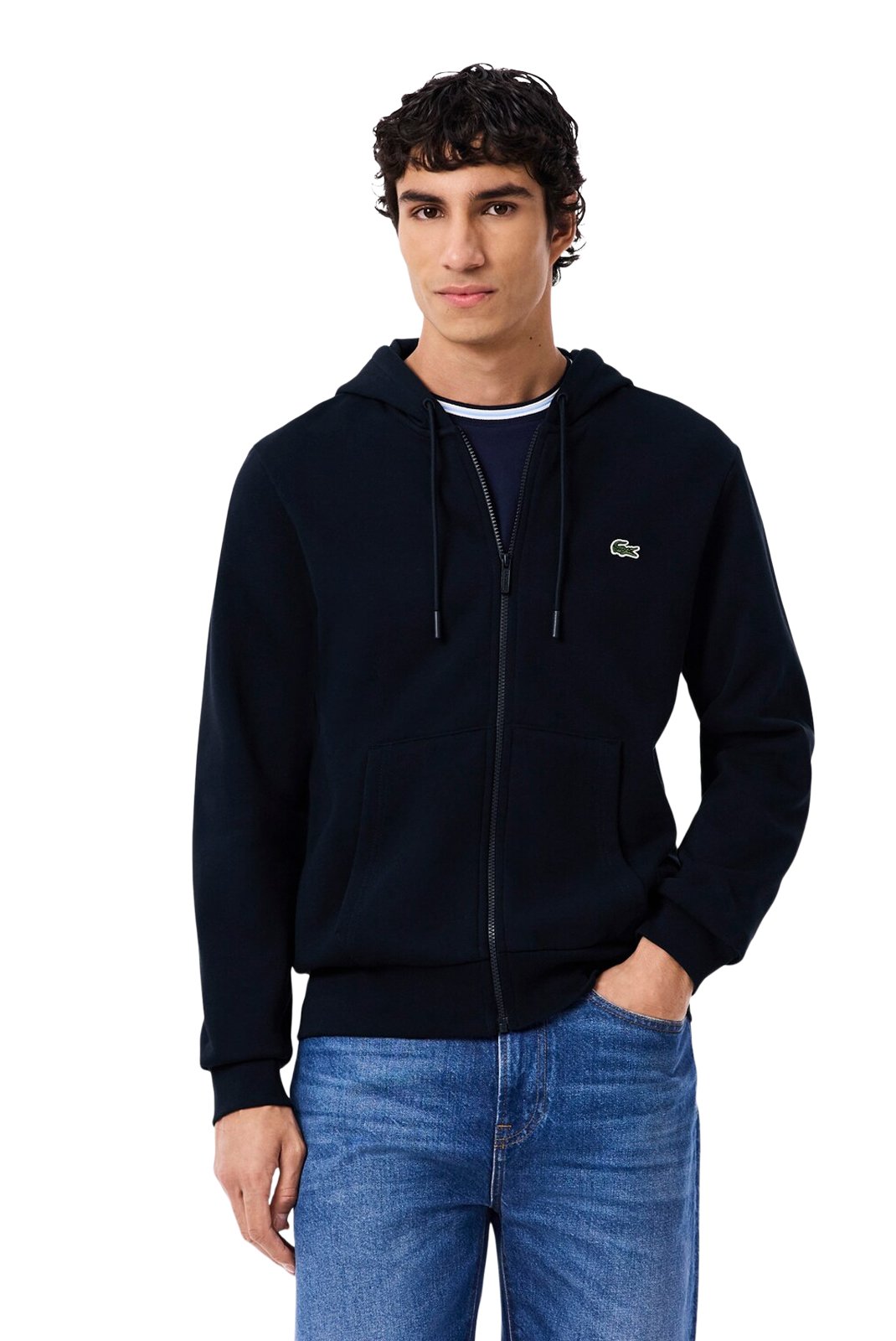 Sweats zippés  Lacoste SH9626 166 Navy
