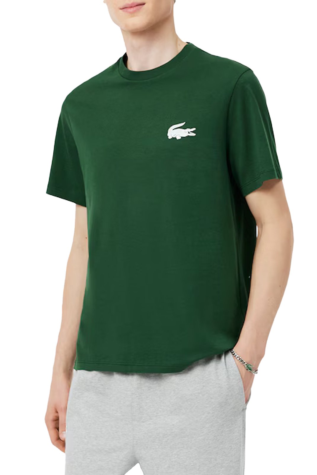 T-S manches courtes  Lacoste TH9460 132 GREEN