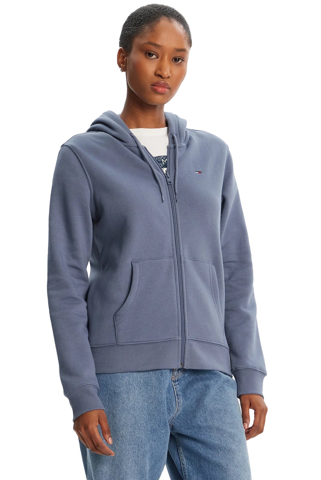 Sweat / sweat zippé  Tommy Jeans DW0DW19729 PO6 Blue Moment