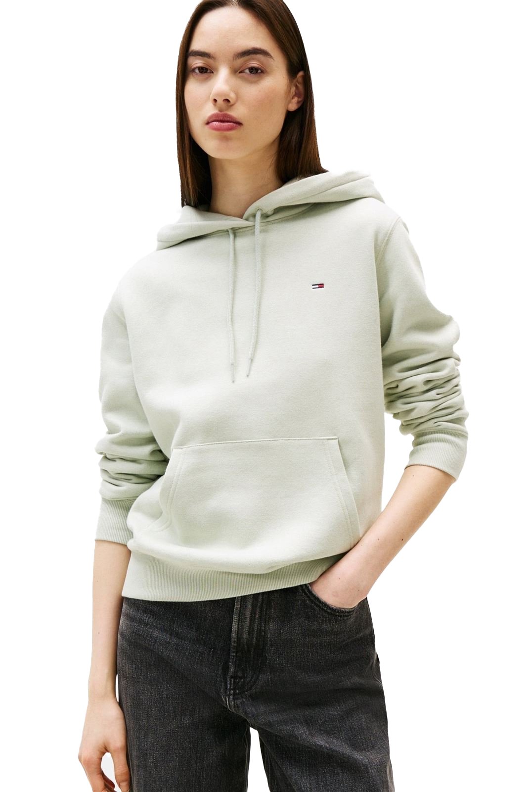Sweat / sweat zippé  Tommy Jeans DW0DW19958 M1C Misty Sage