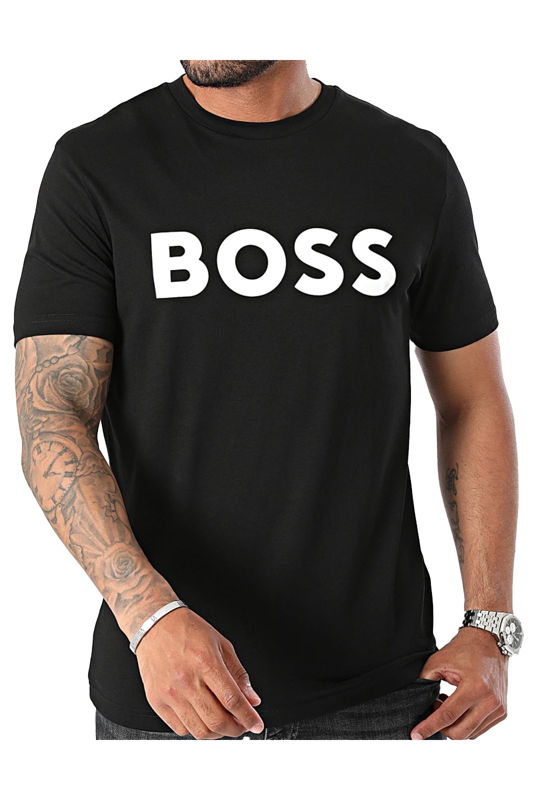 T-S manches courtes  Hugo boss 50481923 001 Black