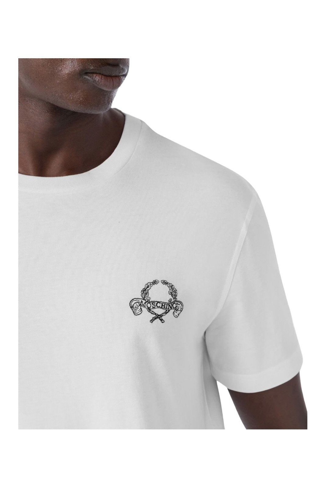 T-S manches courtes  Moschino 251ZZ0718-0241-1001 Blanc