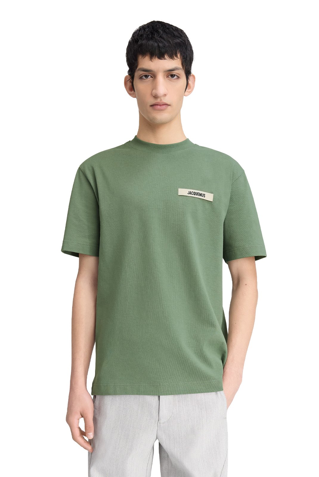 T-S manches courtes  Jacquemus 245JS208-2125 512 LIGHT GREEN