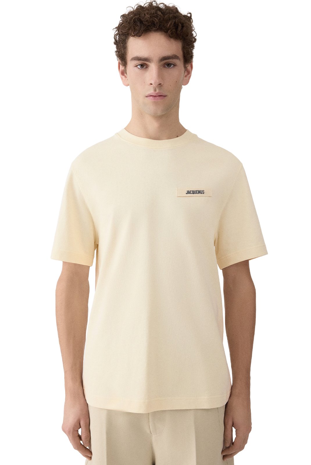 T-S manches courtes  Jacquemus 245JS208-2125 150 BEIGE