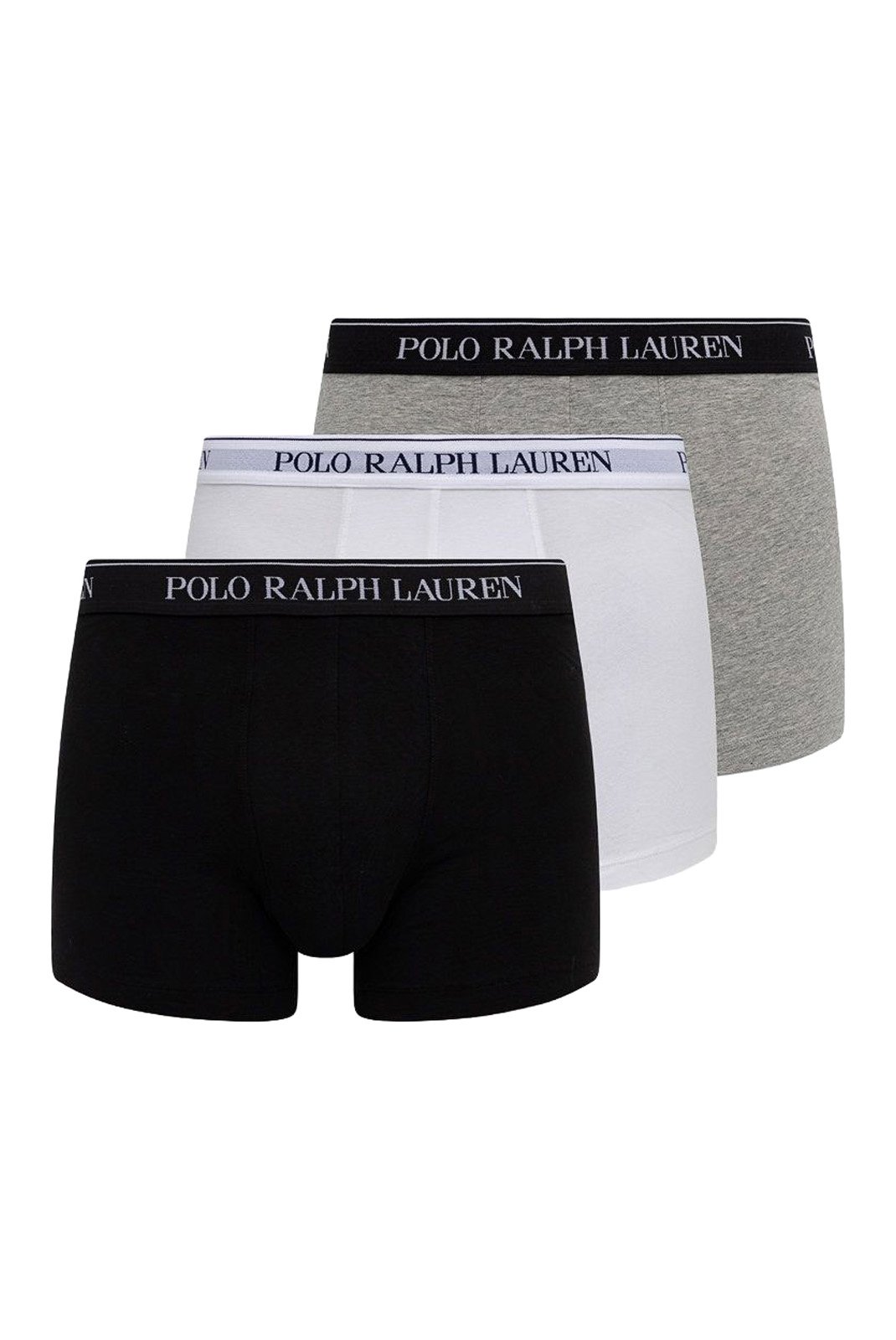 Slips / Boxers  Ralph lauren 714835887 004 3PK WHITE/POLO BLK/ANDOVER HTR