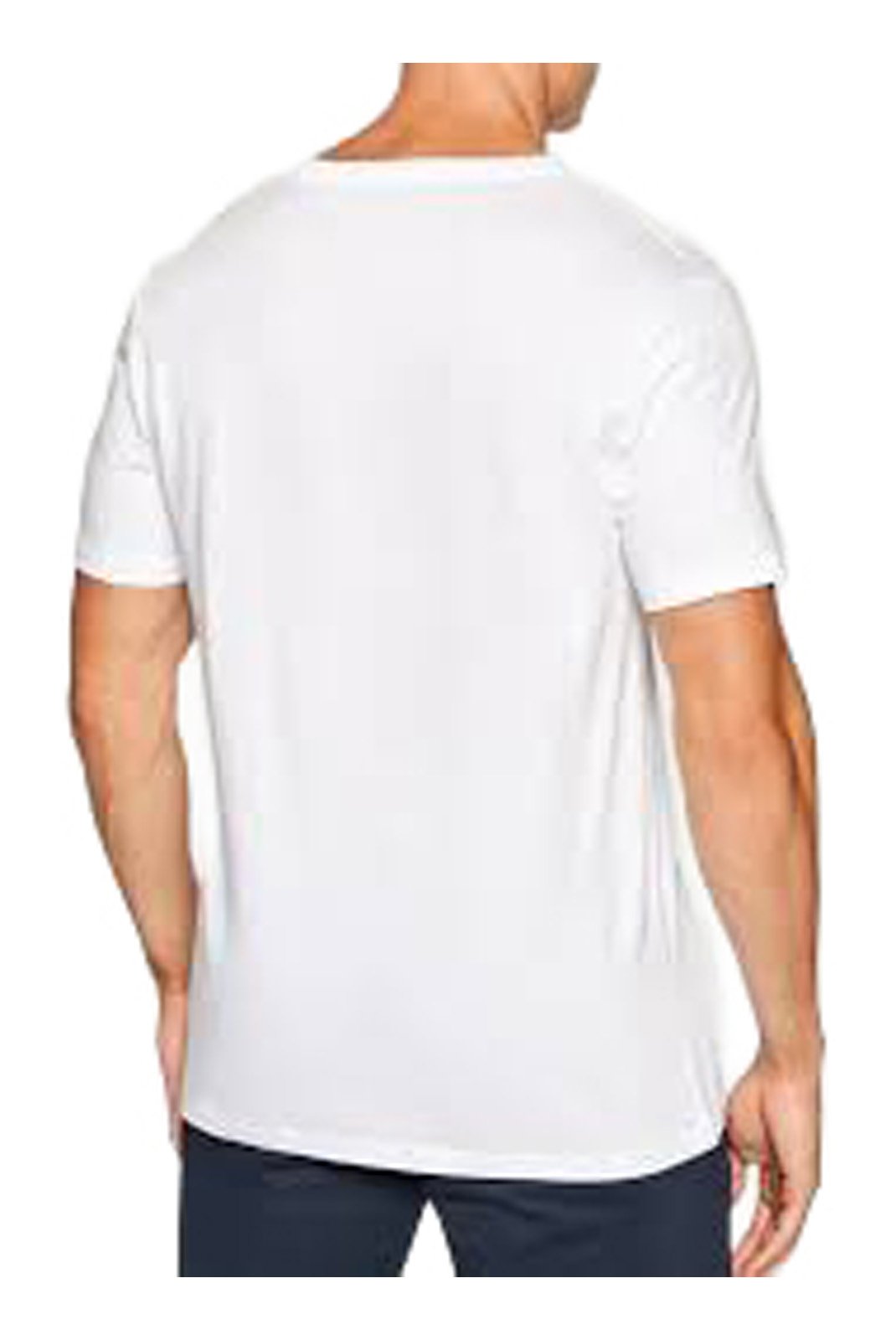 T-S manches courtes  Ralph lauren 714844756 005 WHITE / NAVY PP