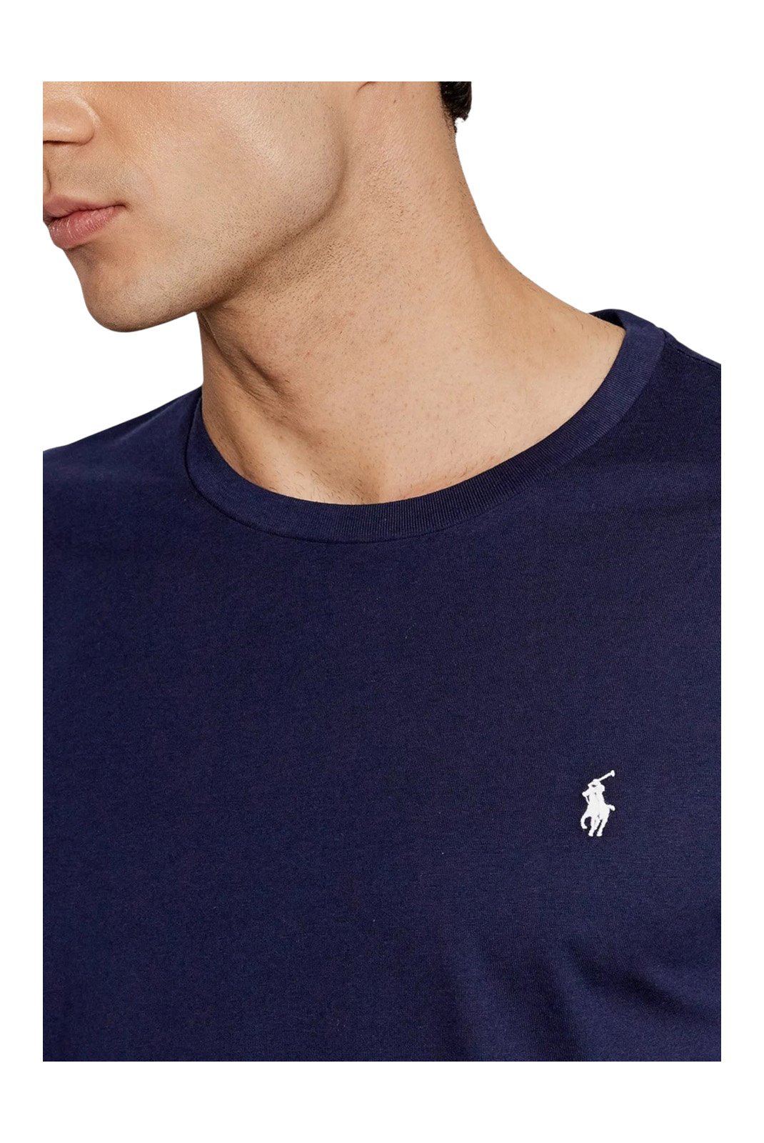 T-S manches courtes  Ralph lauren 714844756 007 CRUISE NAVY / WHITE PP