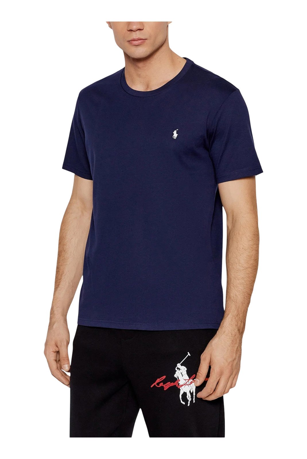 T-S manches courtes  Ralph lauren 714844756 007 CRUISE NAVY / WHITE PP