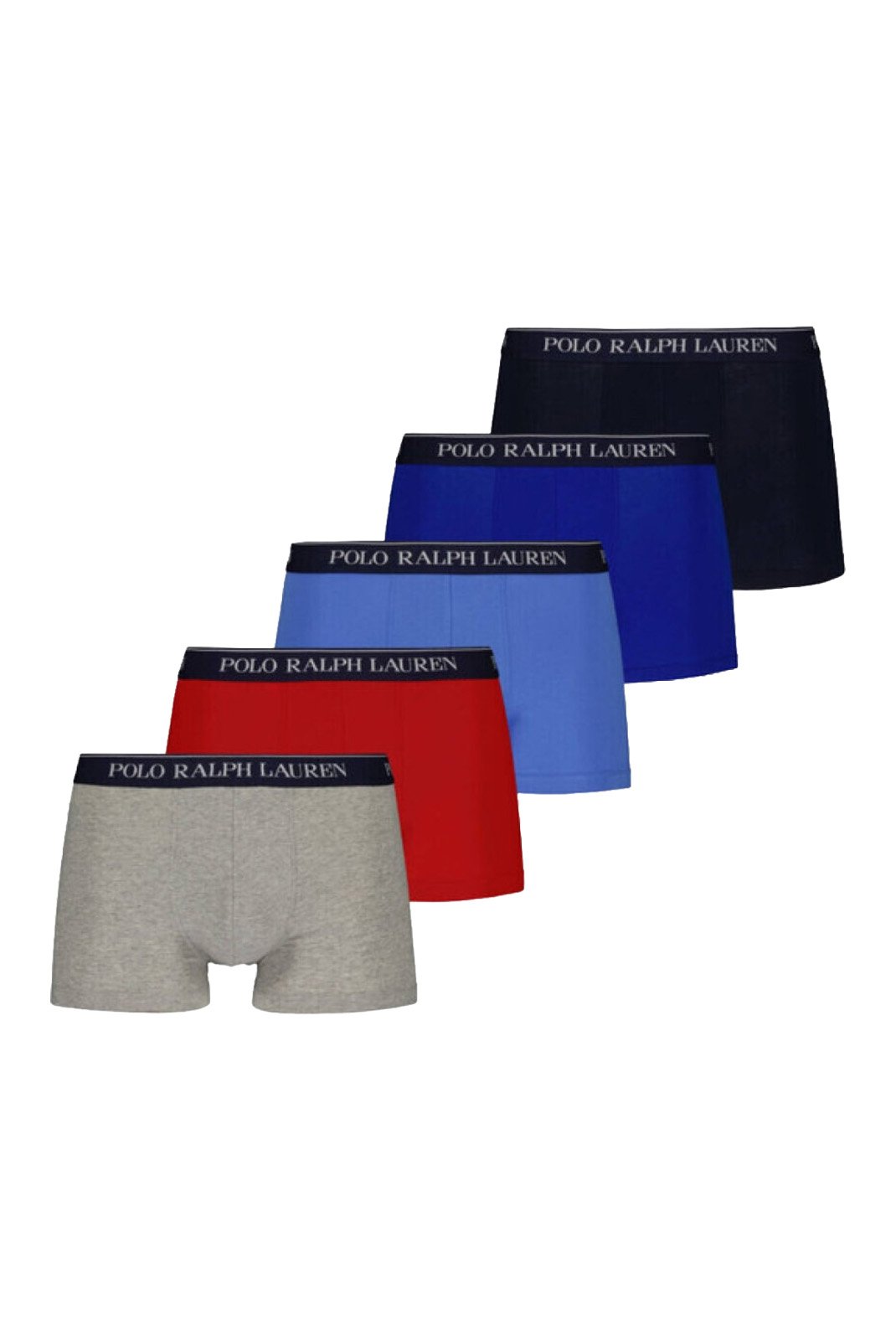 Slips / Boxers  Ralph lauren 714864292 002 5PK RD/GRY/RYL/BLU/NVY