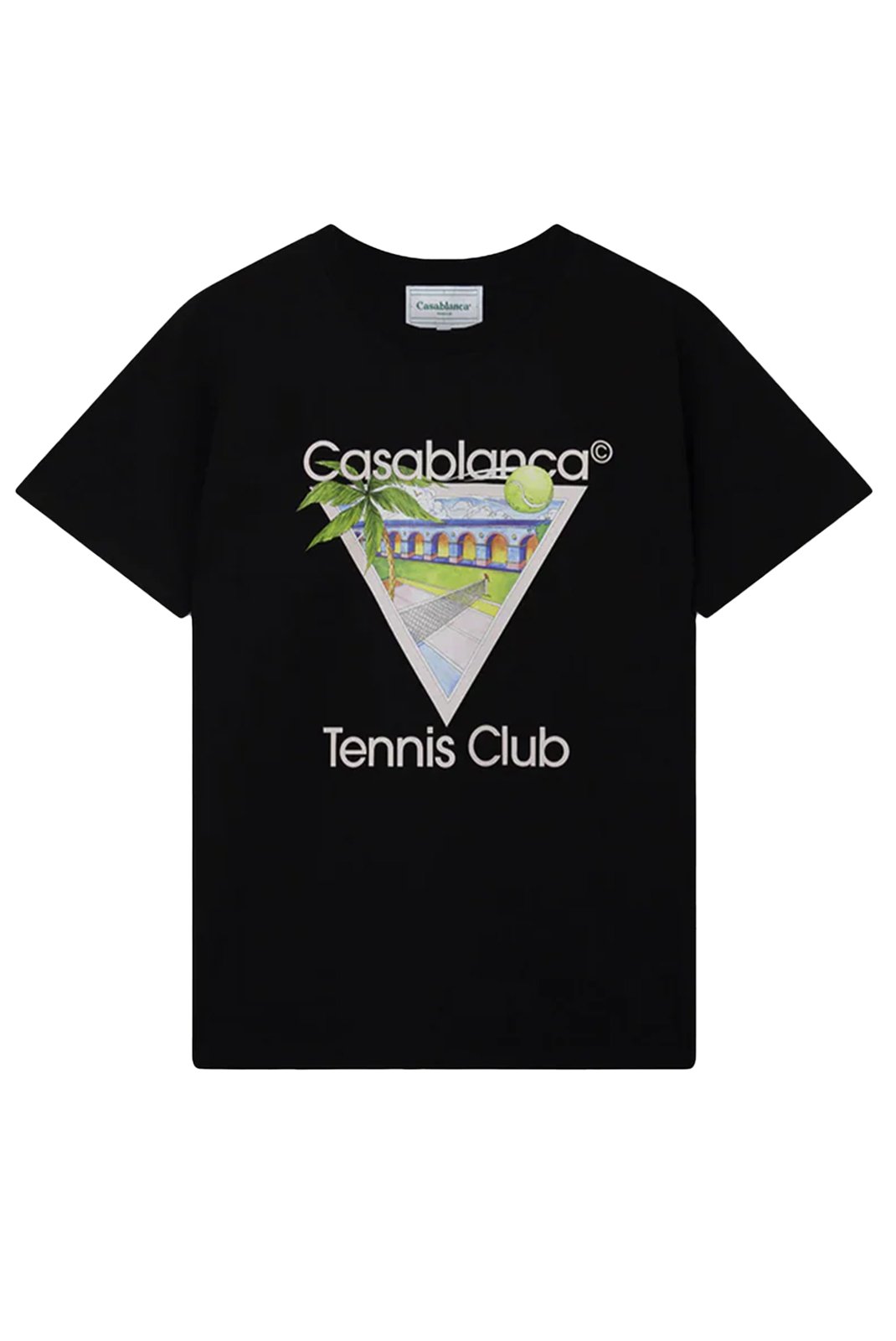 T-S manches courtes  Casa blanca MPS24-JTS-001-12 BLACK/JERSEY