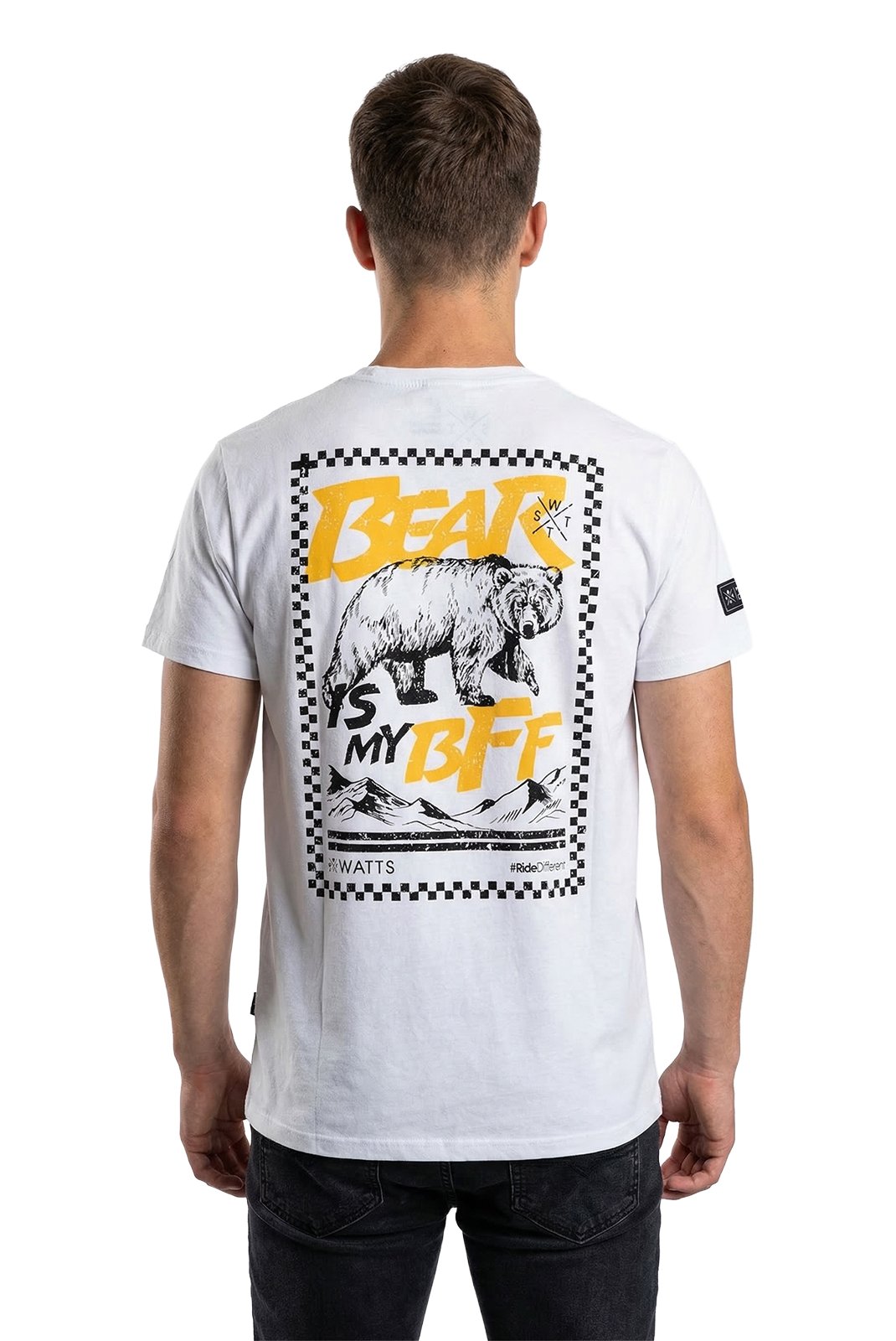 T-S manches courtes  Watts BUDY 0052 BLANC