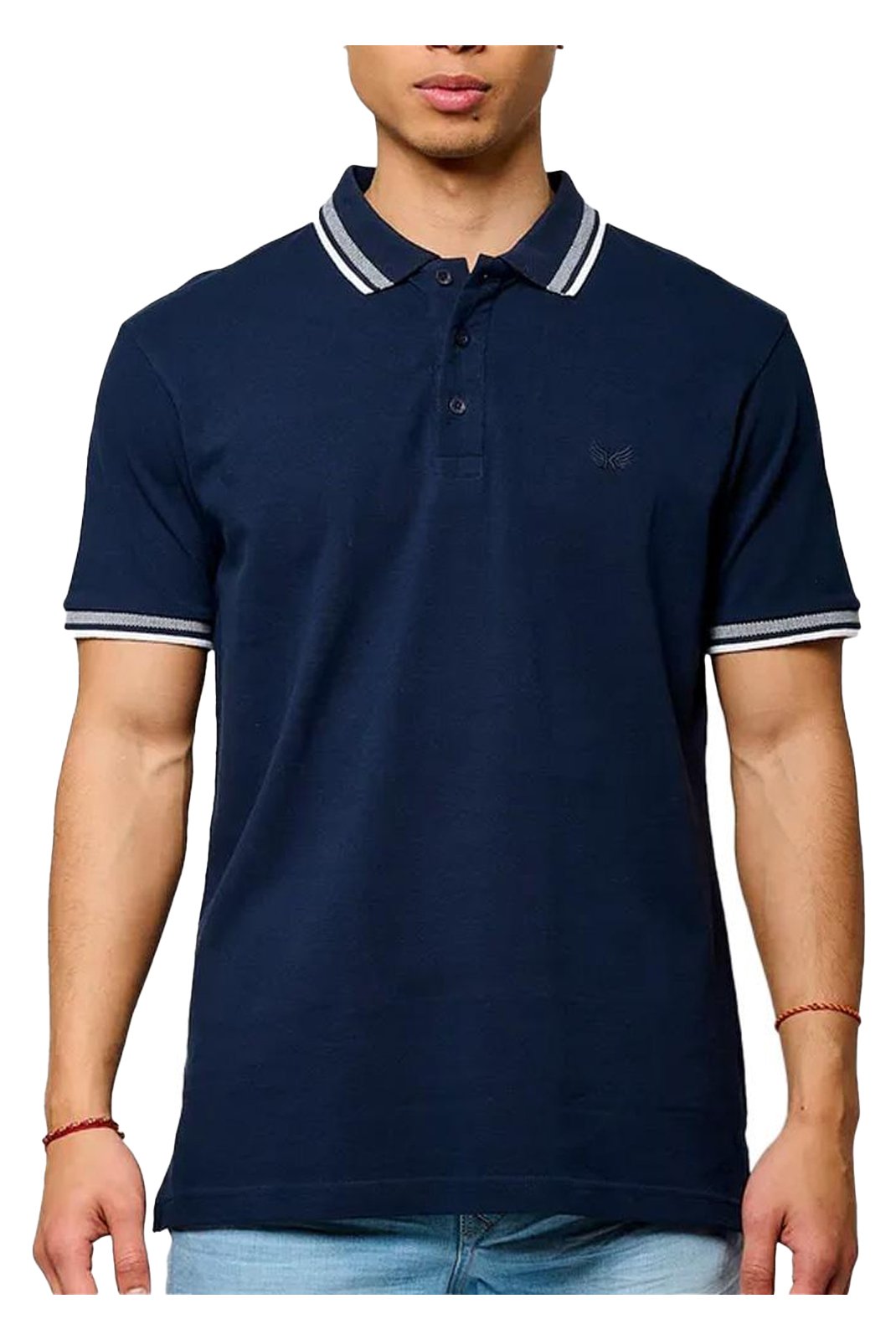 Polos manches courtes  Kaporal JAROD NAVY