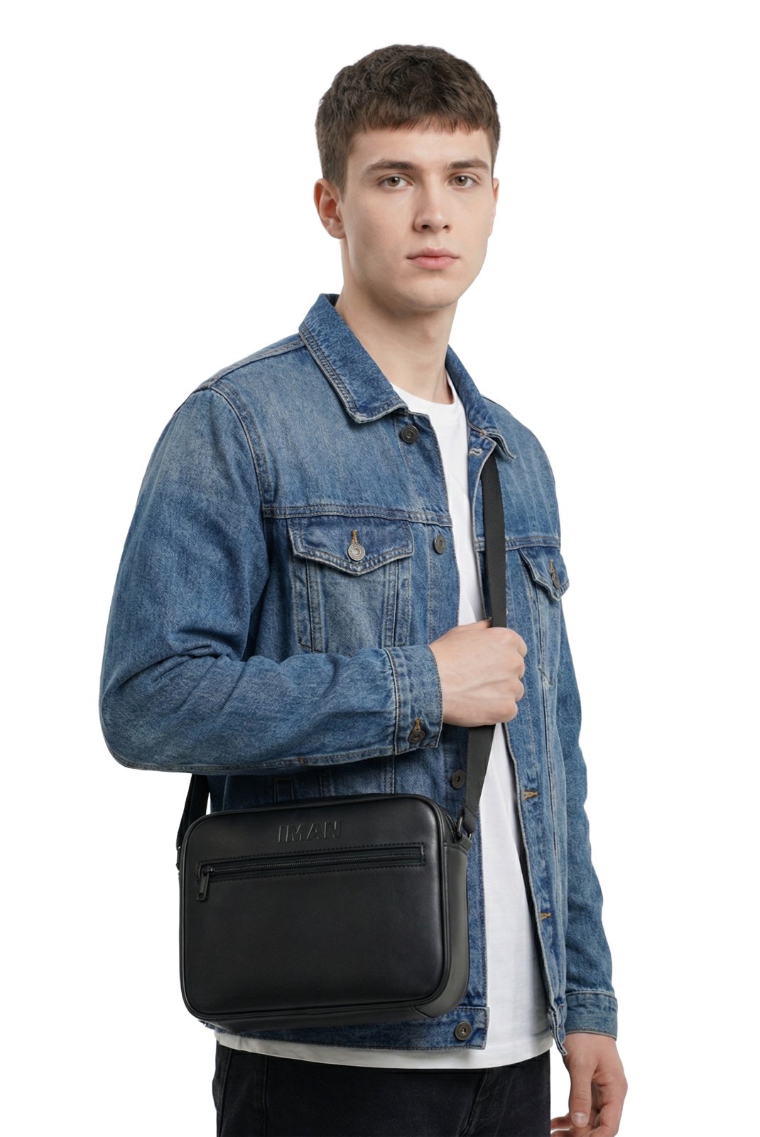 Sacs à bandoulière  IMAN PARIS IPSCBIO Noir