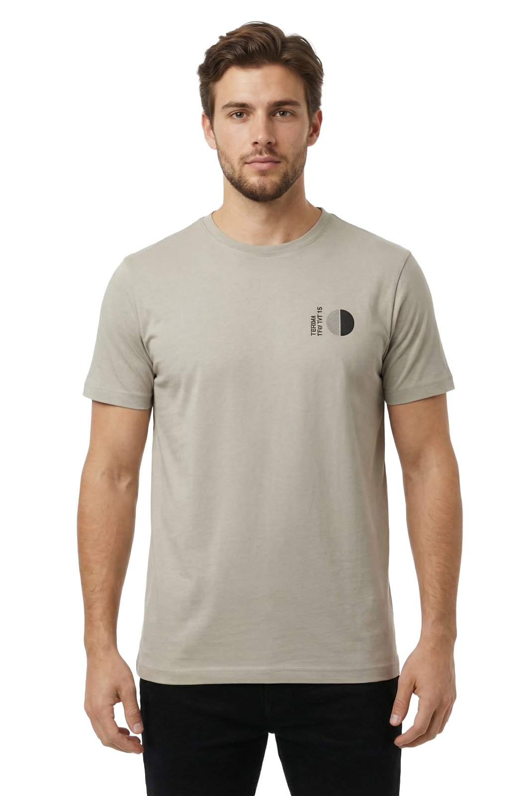 T-S manches courtes  Watts TRACKS 4702 LIMESTONE GREY