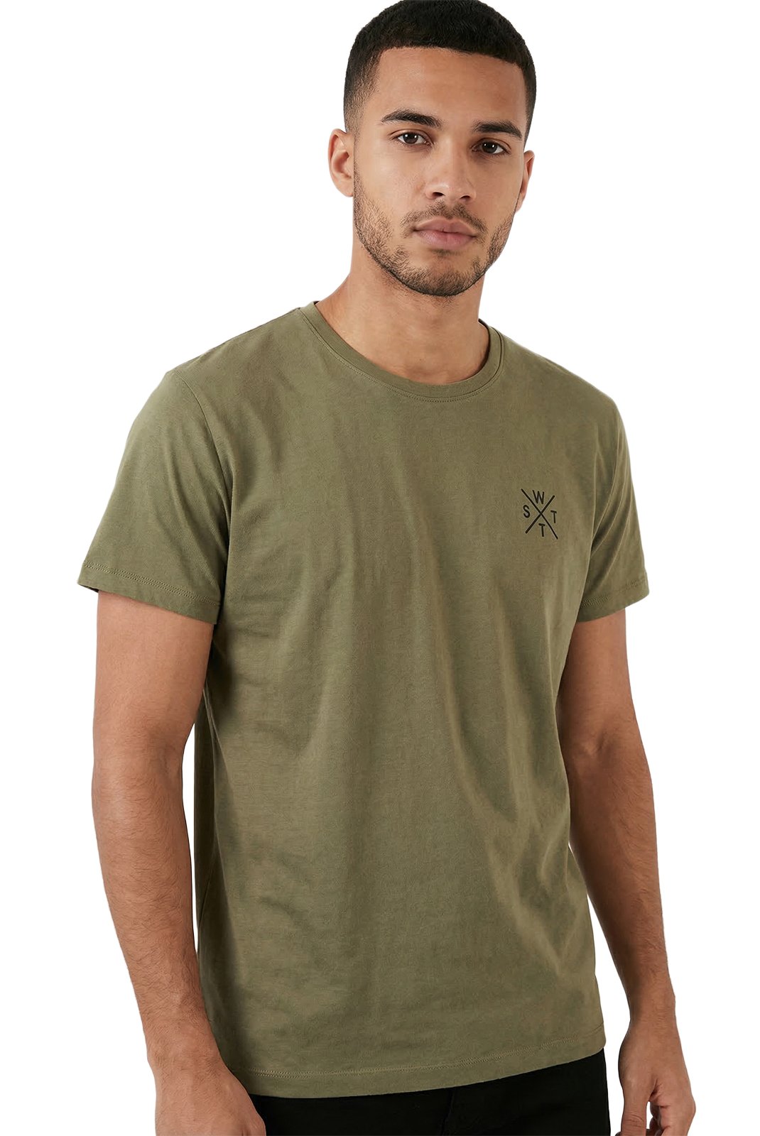 T-S manches courtes  Watts WATTS01 1115 OLIVE