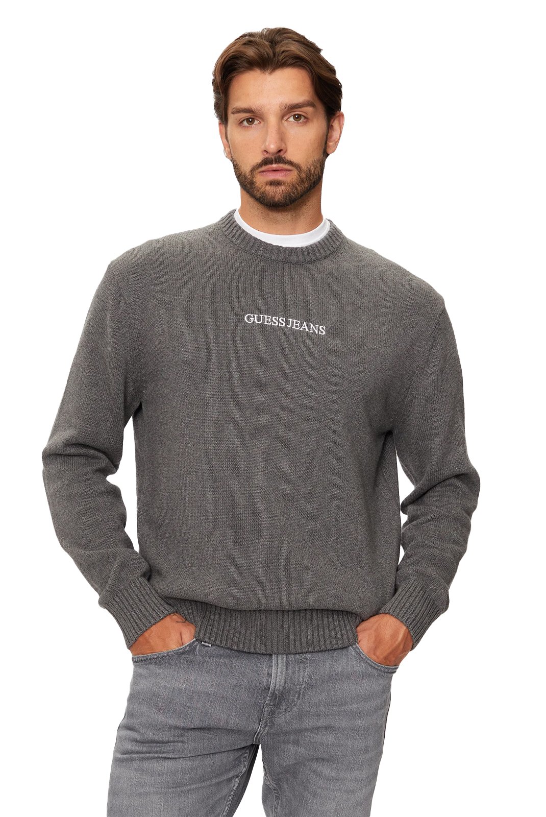 Sweatshirts  Guess jeans M4BR31 Z3HM1 H91E COBBLESTON HEATHER