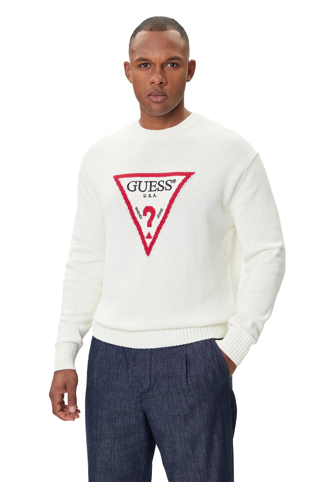 Sweatshirts  Guess jeans M4BR32 Z3HM1 G293 WARM WHITE