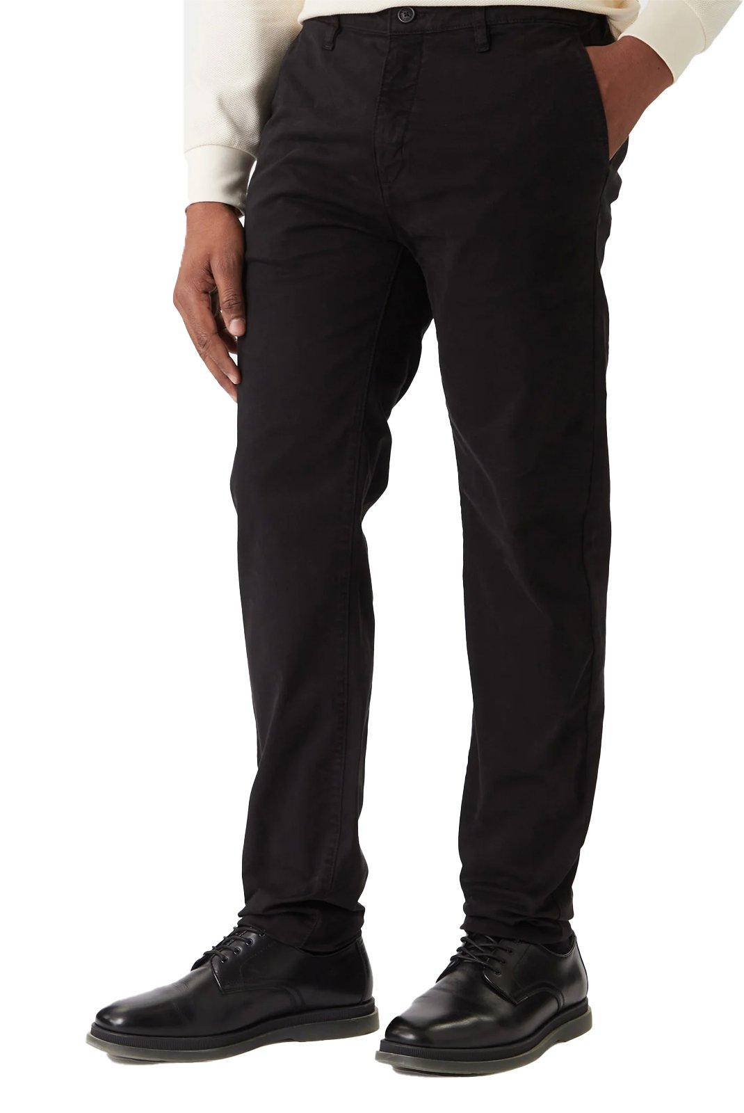 Pantalons chino/citadin  Guess jeans M4YB33 WGB5A JBLK Jet Black A996