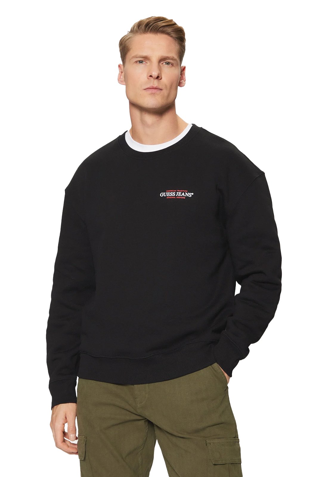 Sweatshirts  Guess jeans M4YQ17 K9V31 JBLK Jet Black A996