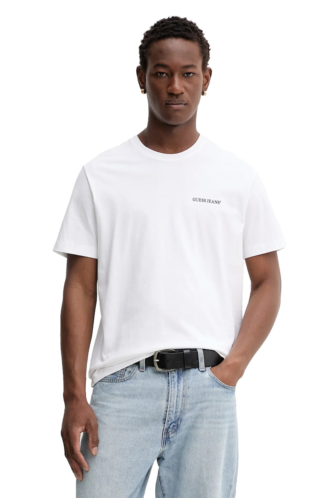 T-S manches courtes  Guess jeans M5BI78 K8FQ4 G011 Pure White