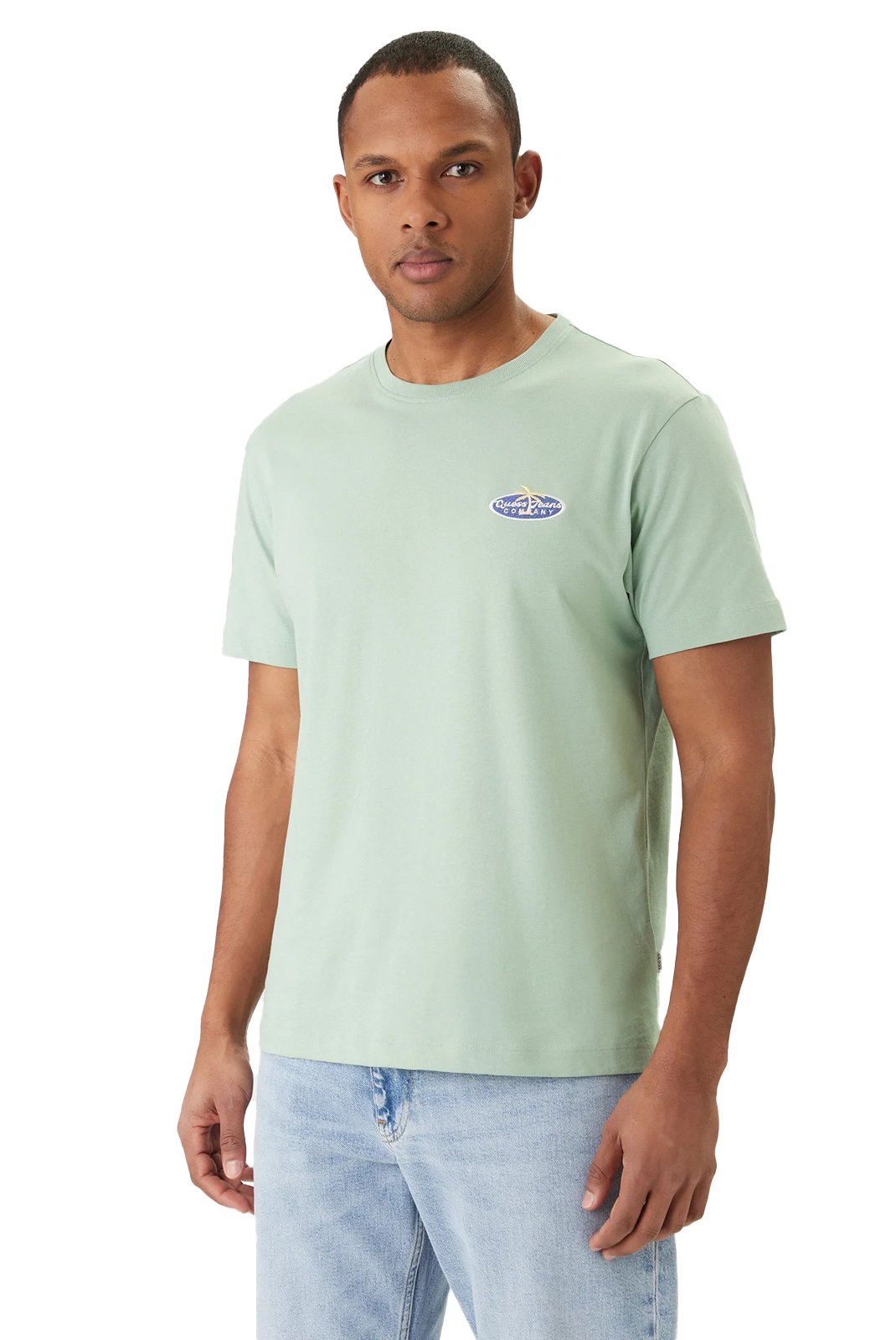 T-S manches courtes  Guess jeans M6GIB7 K8HM0 G8FR GREEN ROCK