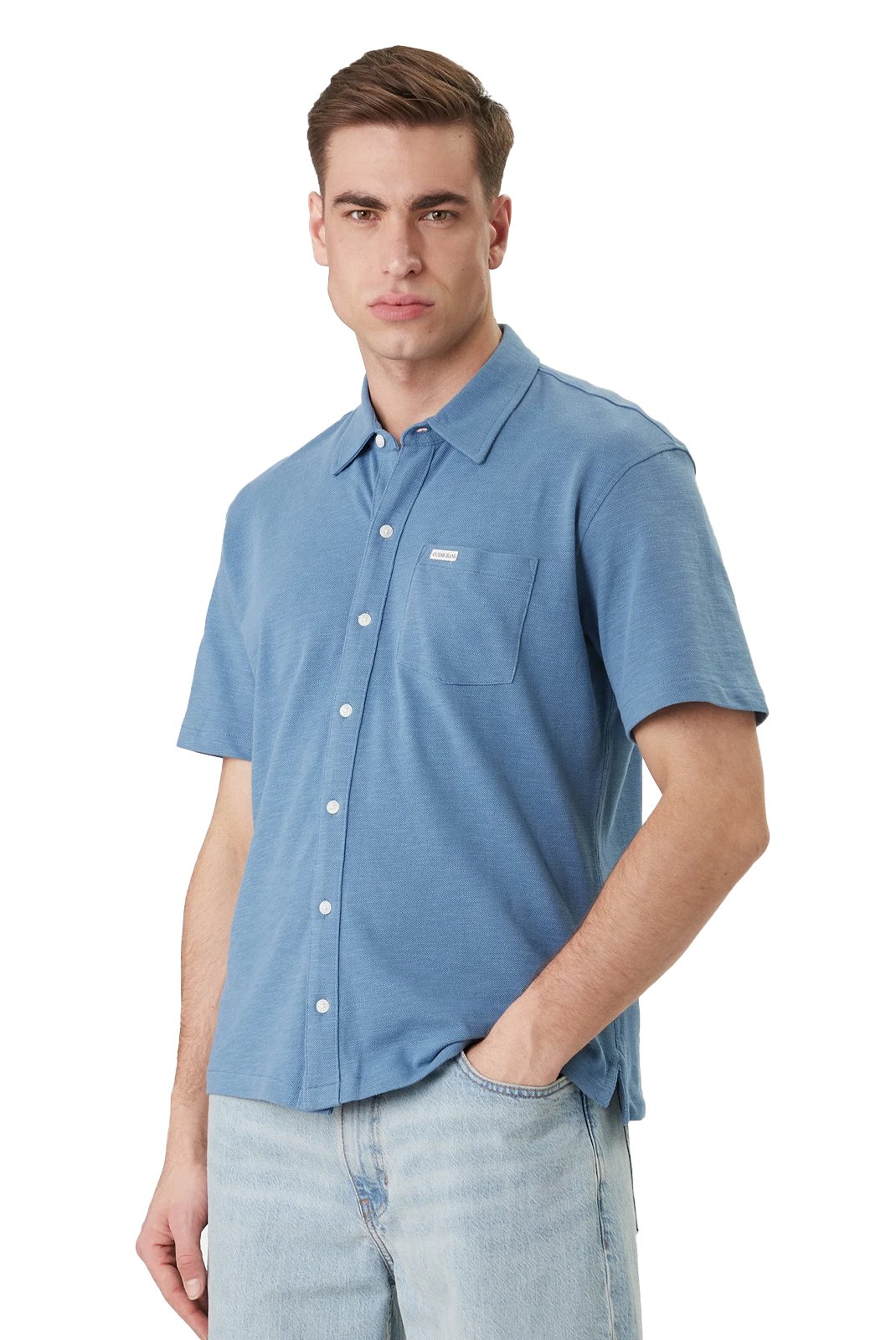 T-S manches courtes  Guess jeans M6GP02 KE731 G7JM SUGAR PAPER