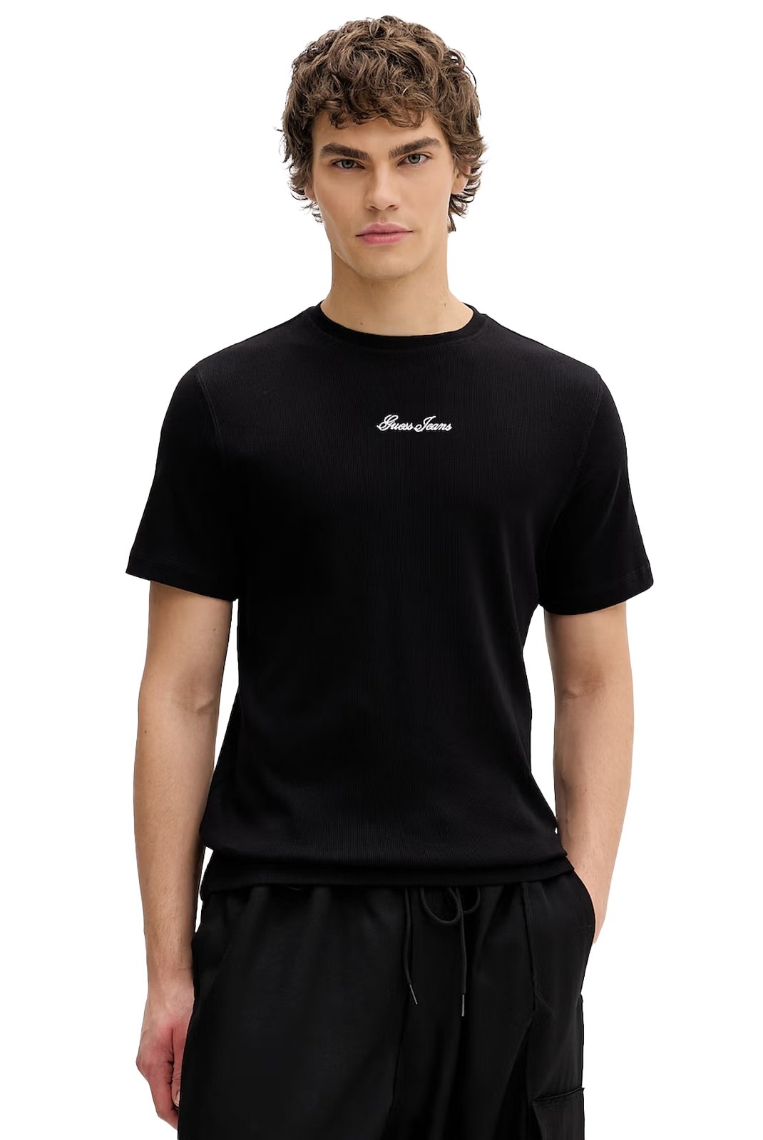 T-S manches courtes  Guess jeans M6GP06 KA0H1 JBLK Jet Black A996