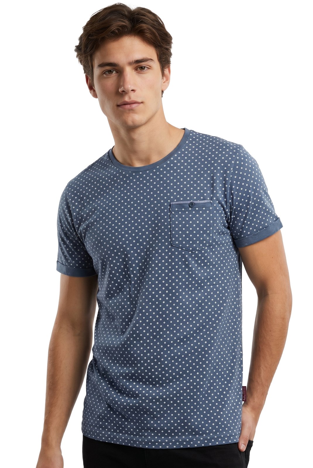 T-S manches courtes  La Maison Blaggio MORIA PETROL BLUE