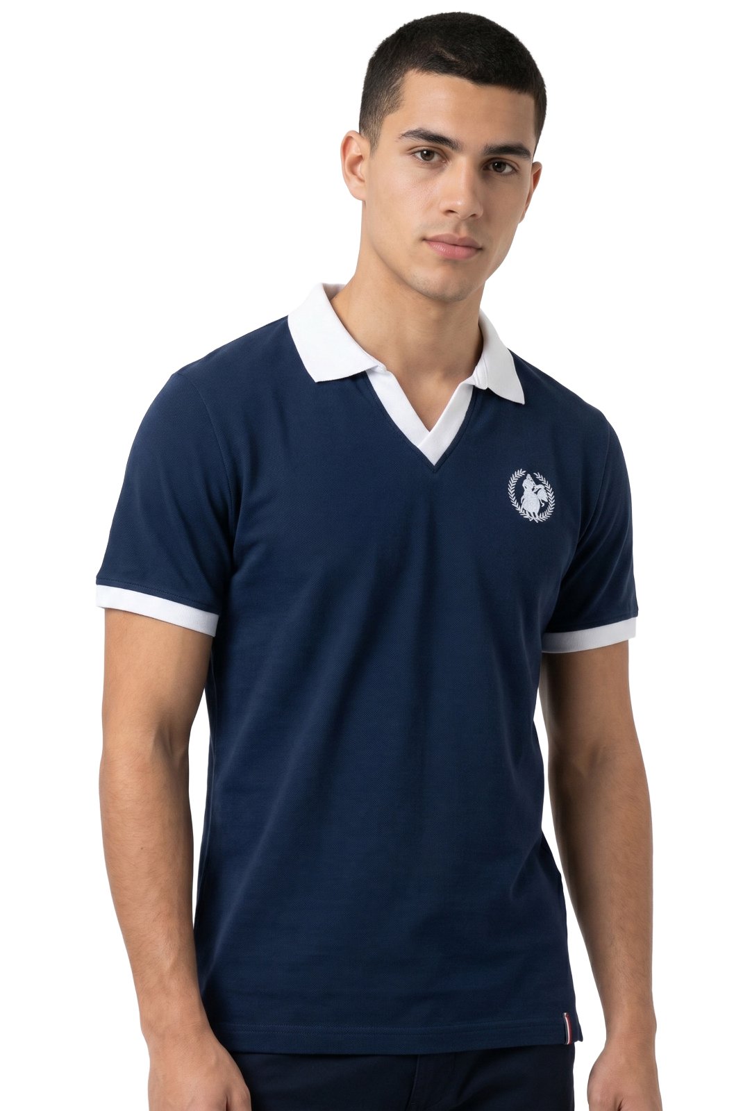 Polos manches courtes  Polo team PAWEL NAVY