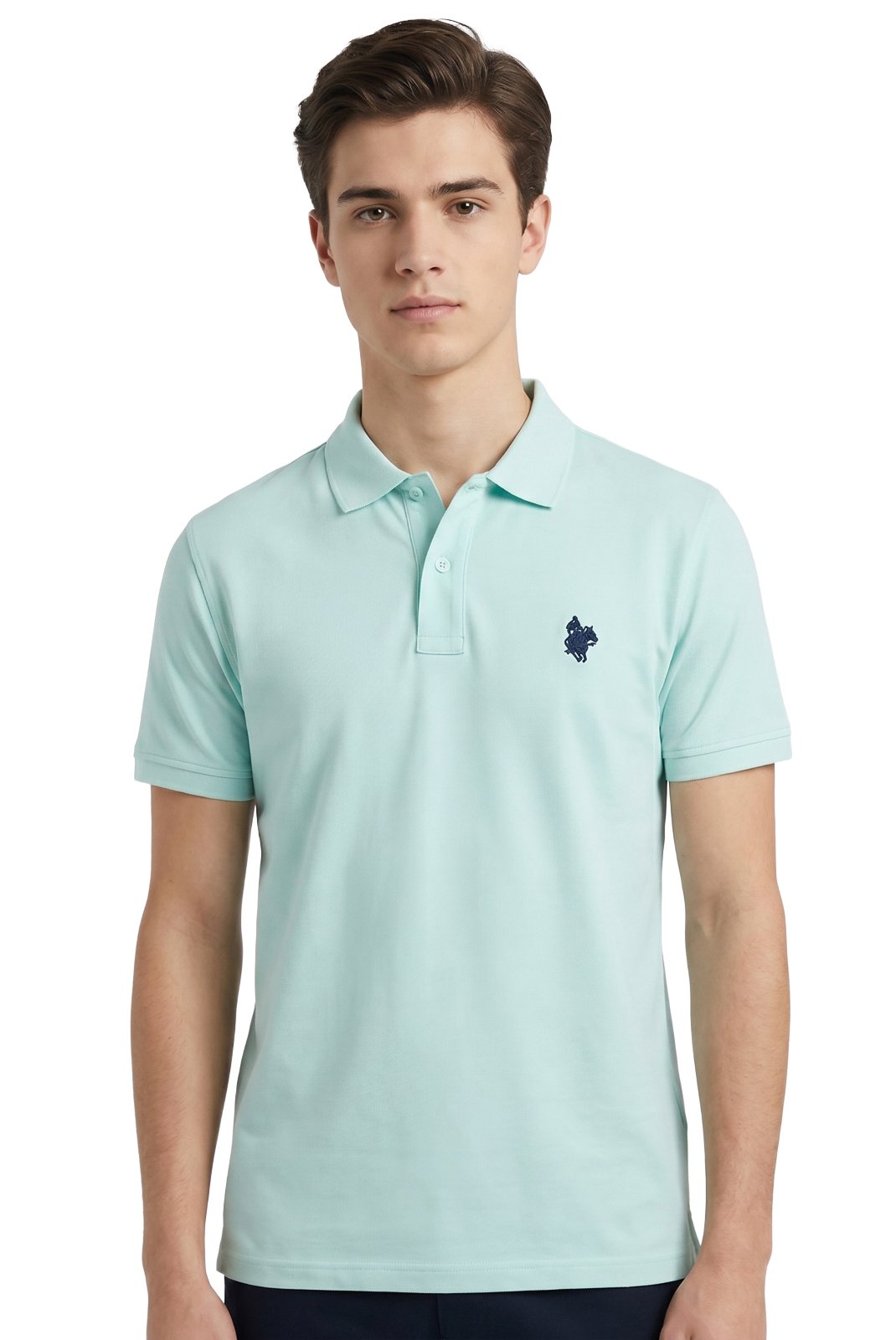 Polos manches courtes  Polo team PERY SKY
