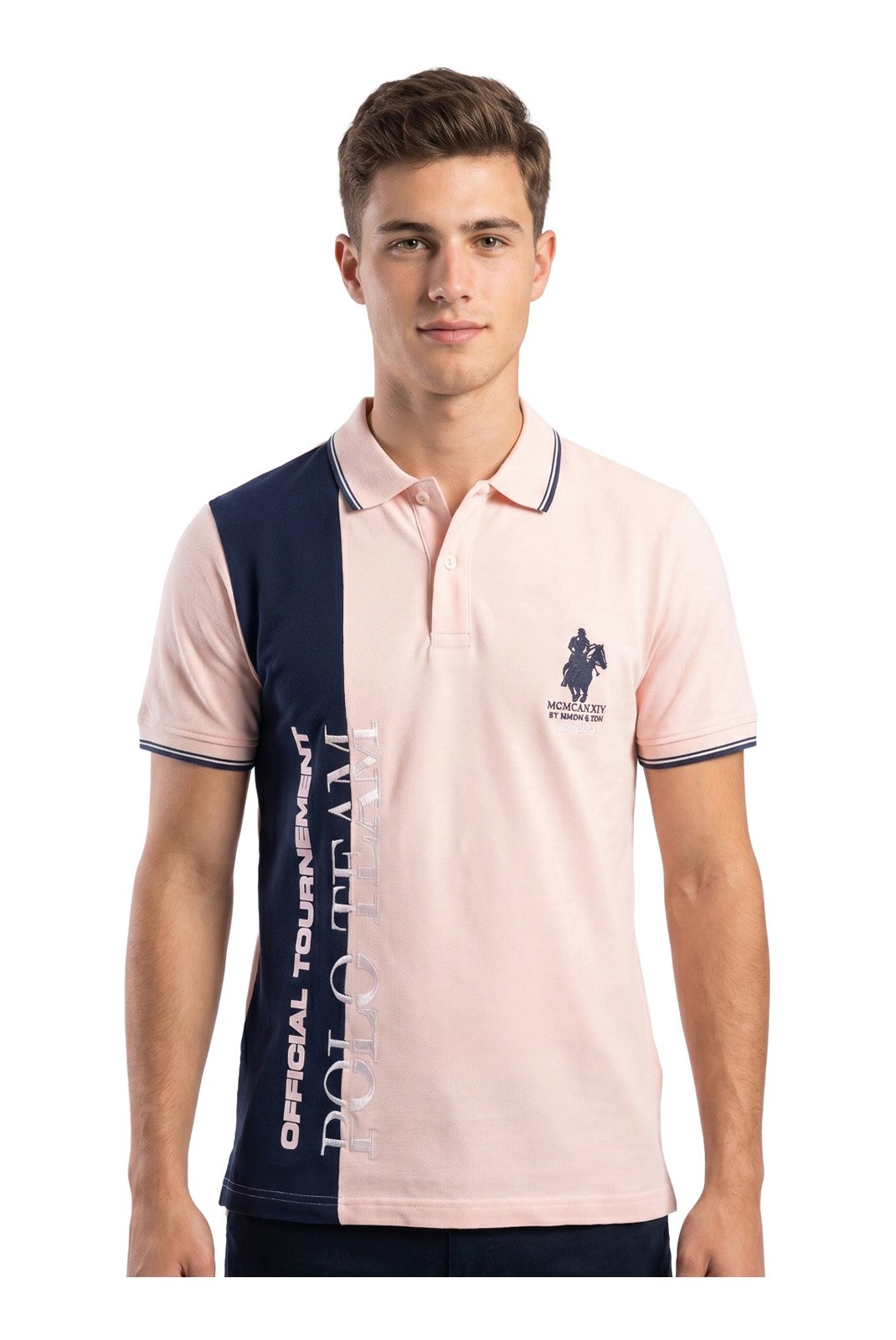 Polos manches courtes  Polo team PRYAM PINK