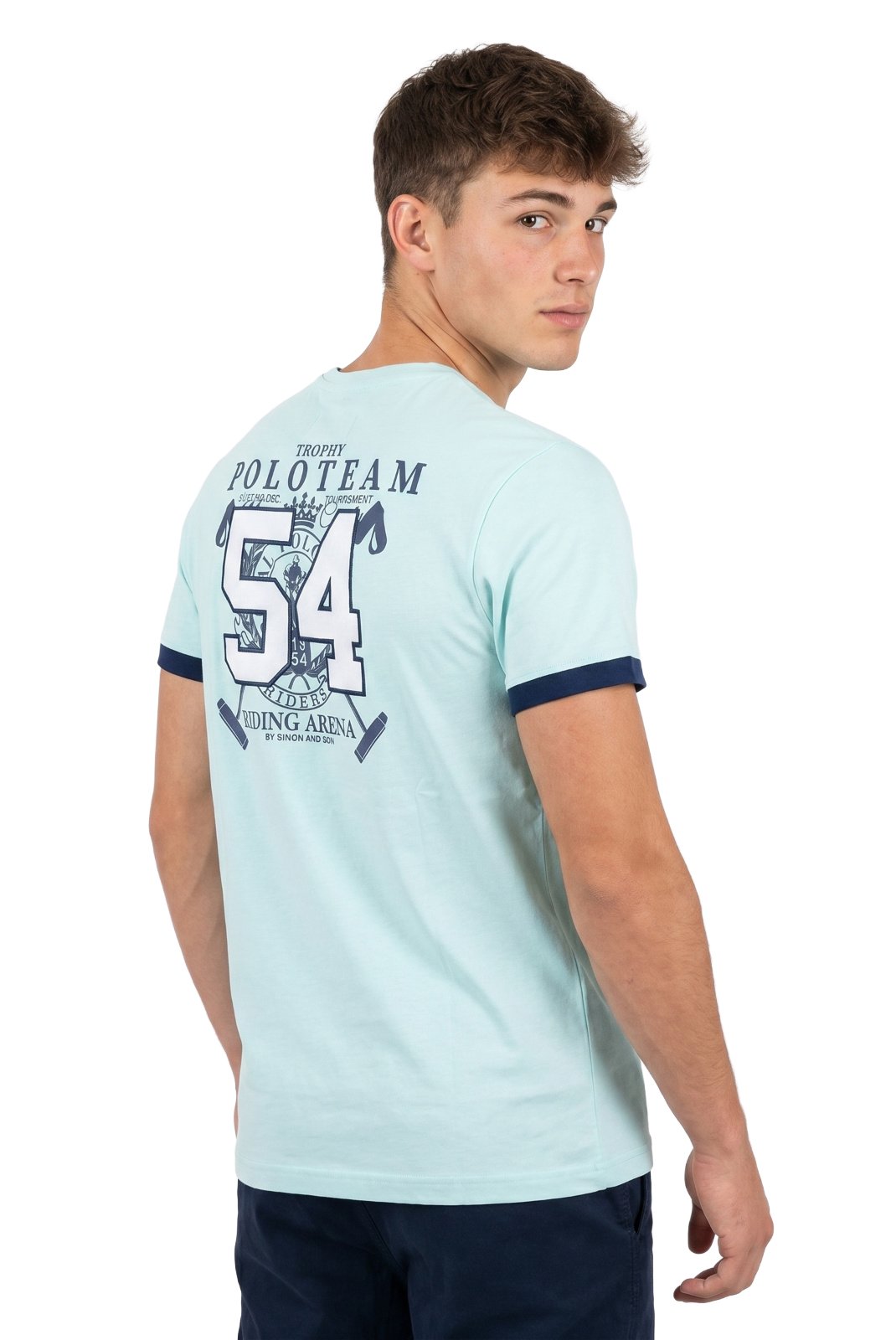 T-S manches courtes  Polo team TIMEO SKY