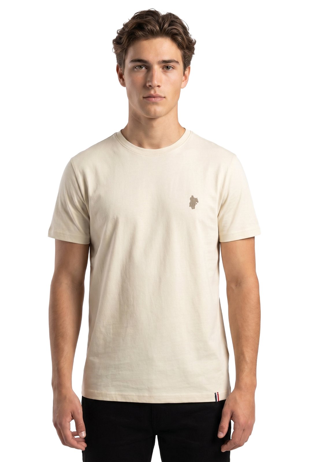 T-S manches courtes  Polo team TYLER BEIGE