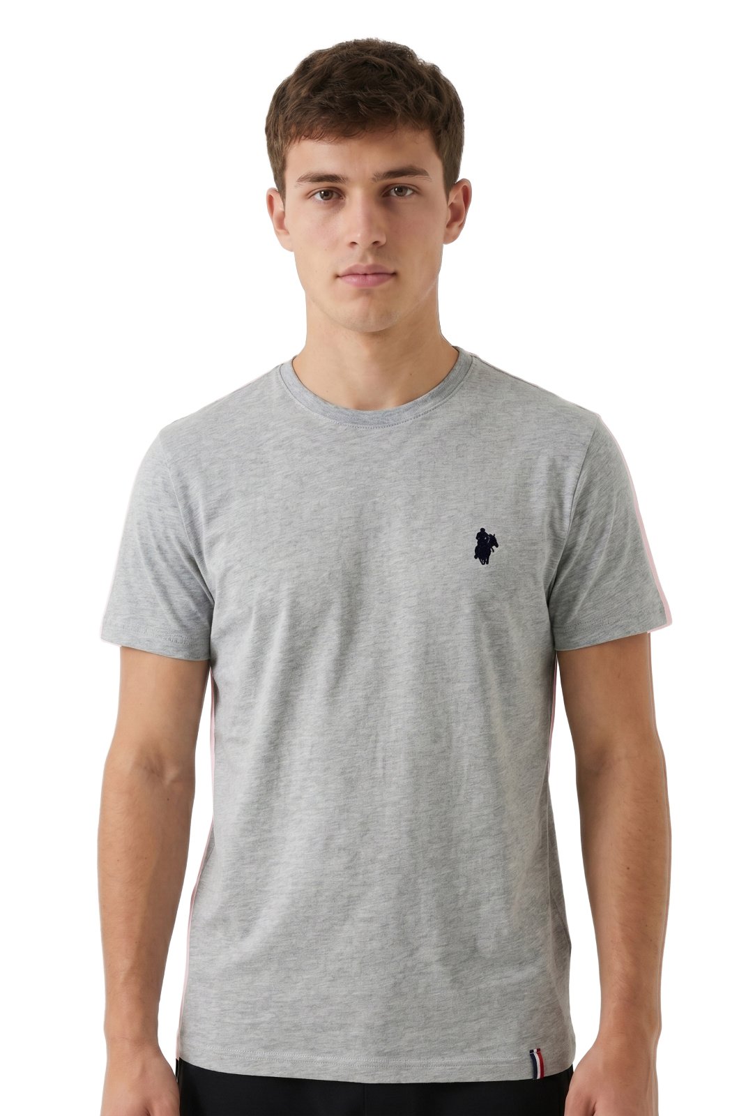 T-S manches courtes  Polo team TYLER GREY MEL