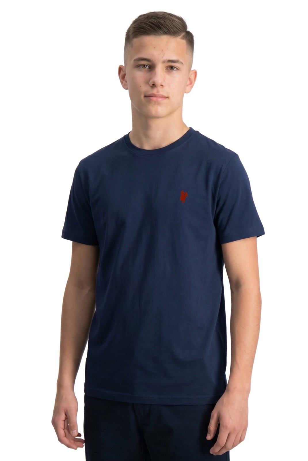 T-S manches courtes  Polo team TYLER NAVY