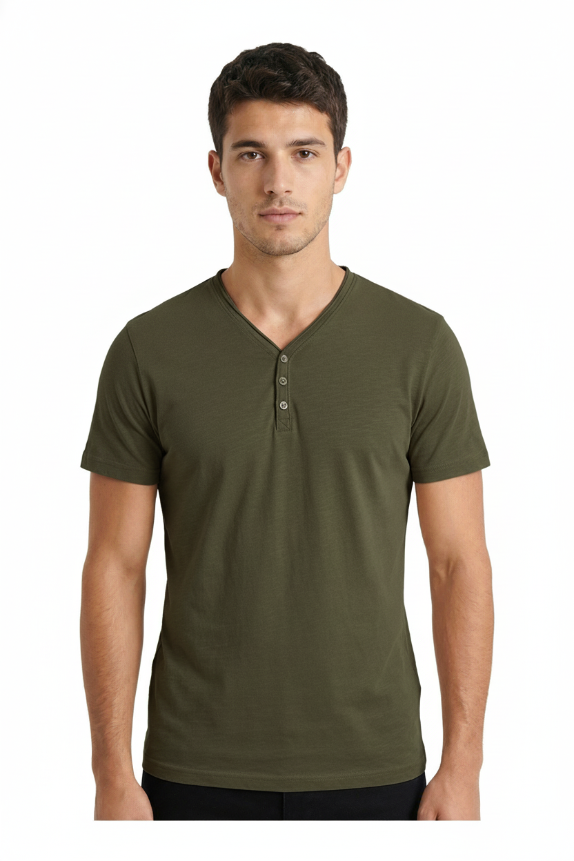 T-S manches courtes  La Maison Blaggio MANU A KAKI