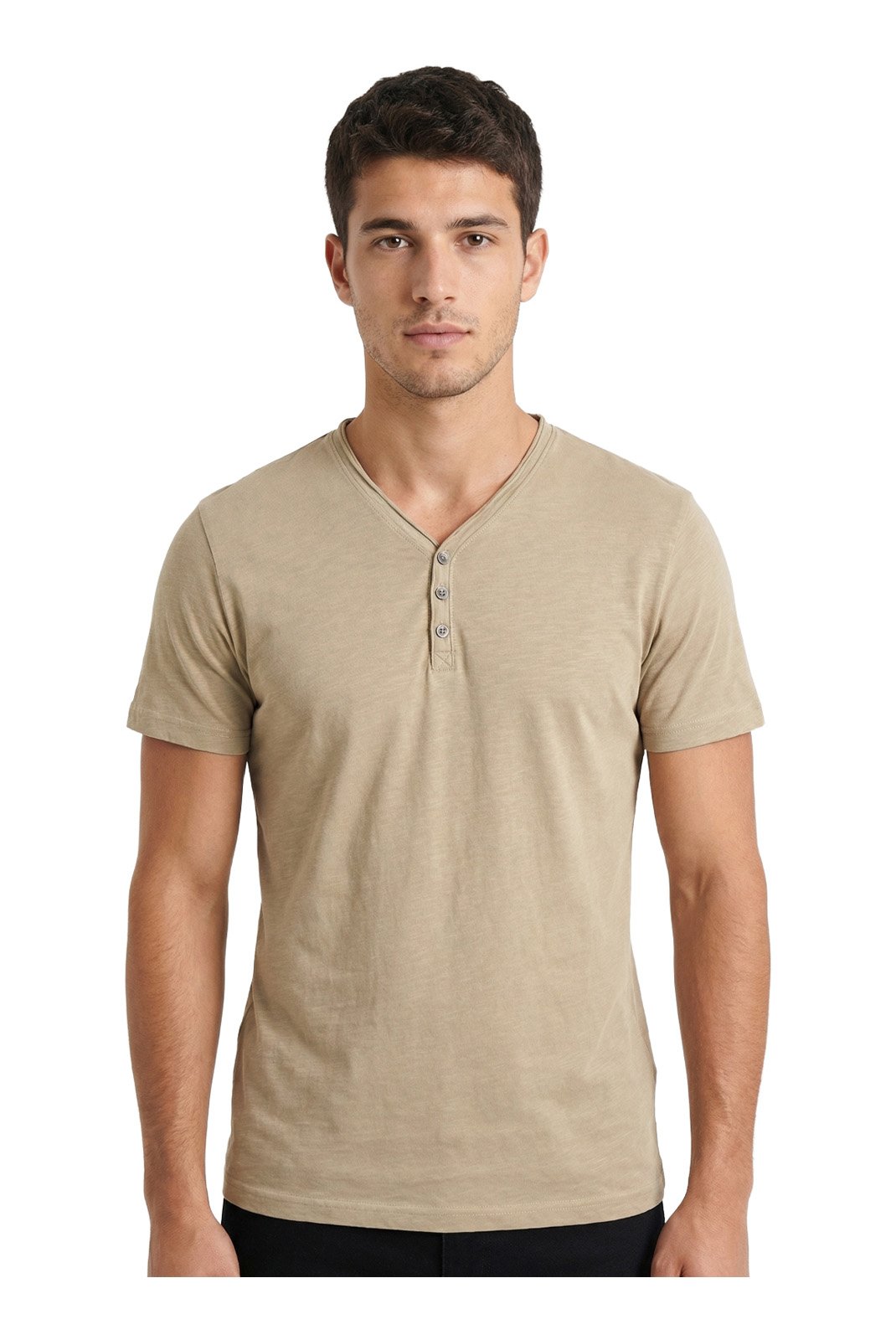T-S manches courtes  La Maison Blaggio MANU A SAFARI BEIGE