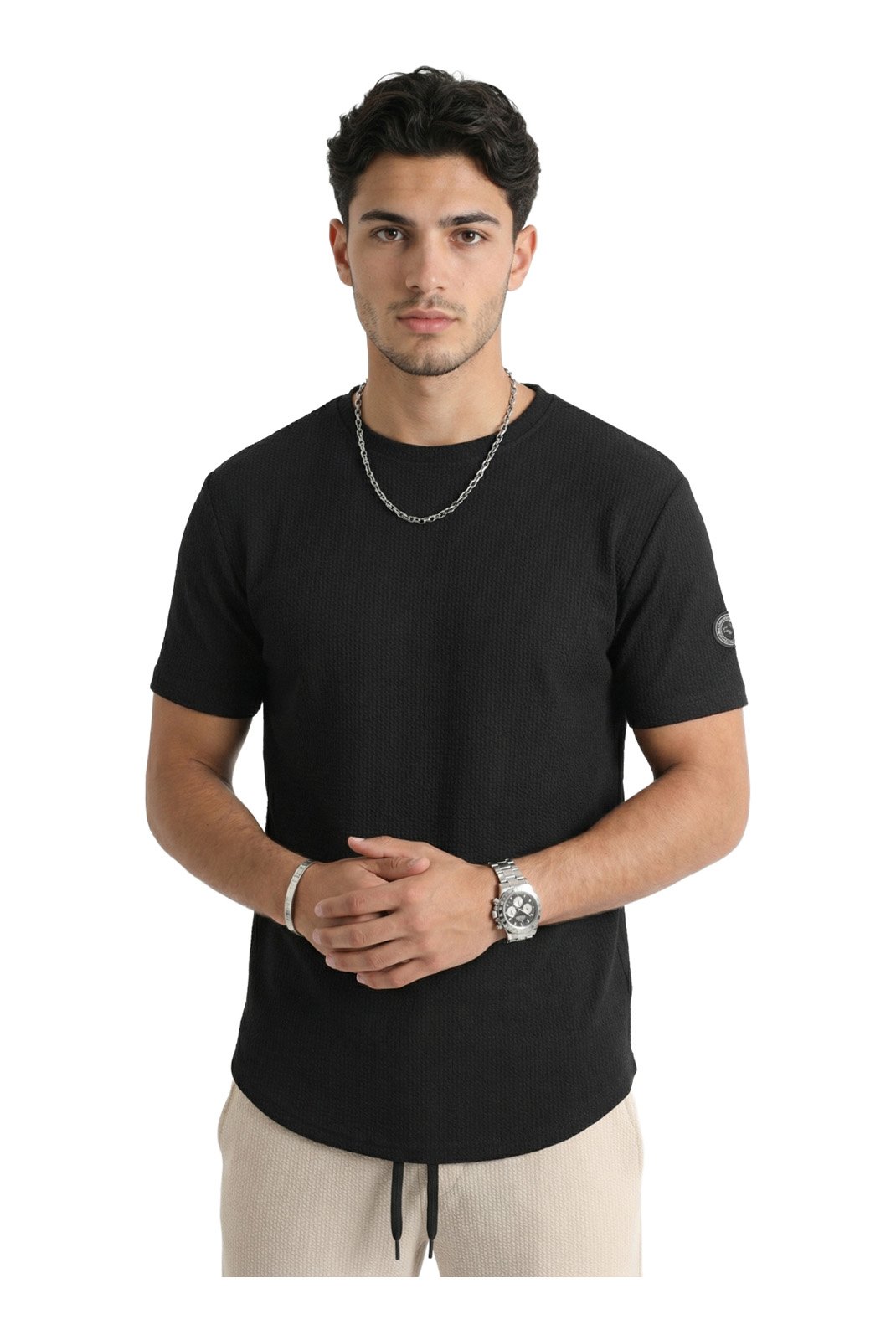 T-S manches courtes  La Maison Blaggio MYLRIN BLACK