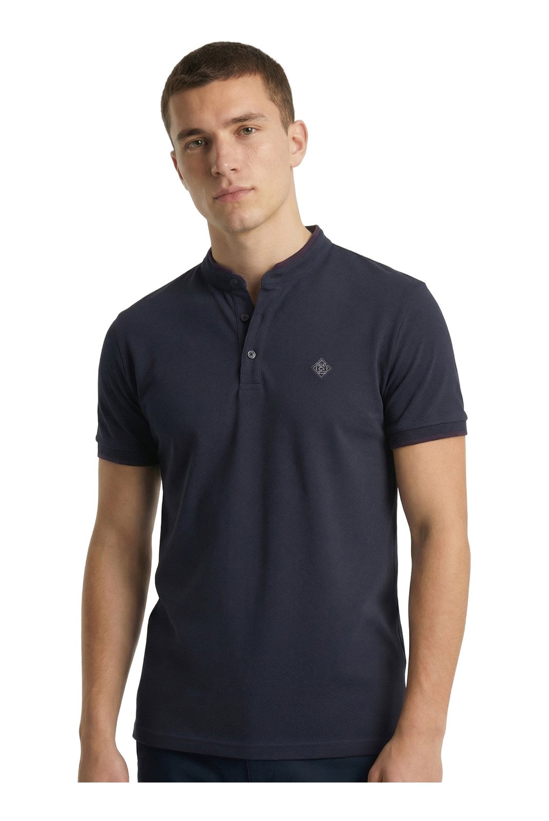 Polos manches courtes  La Maison Blaggio PASCO NAVY