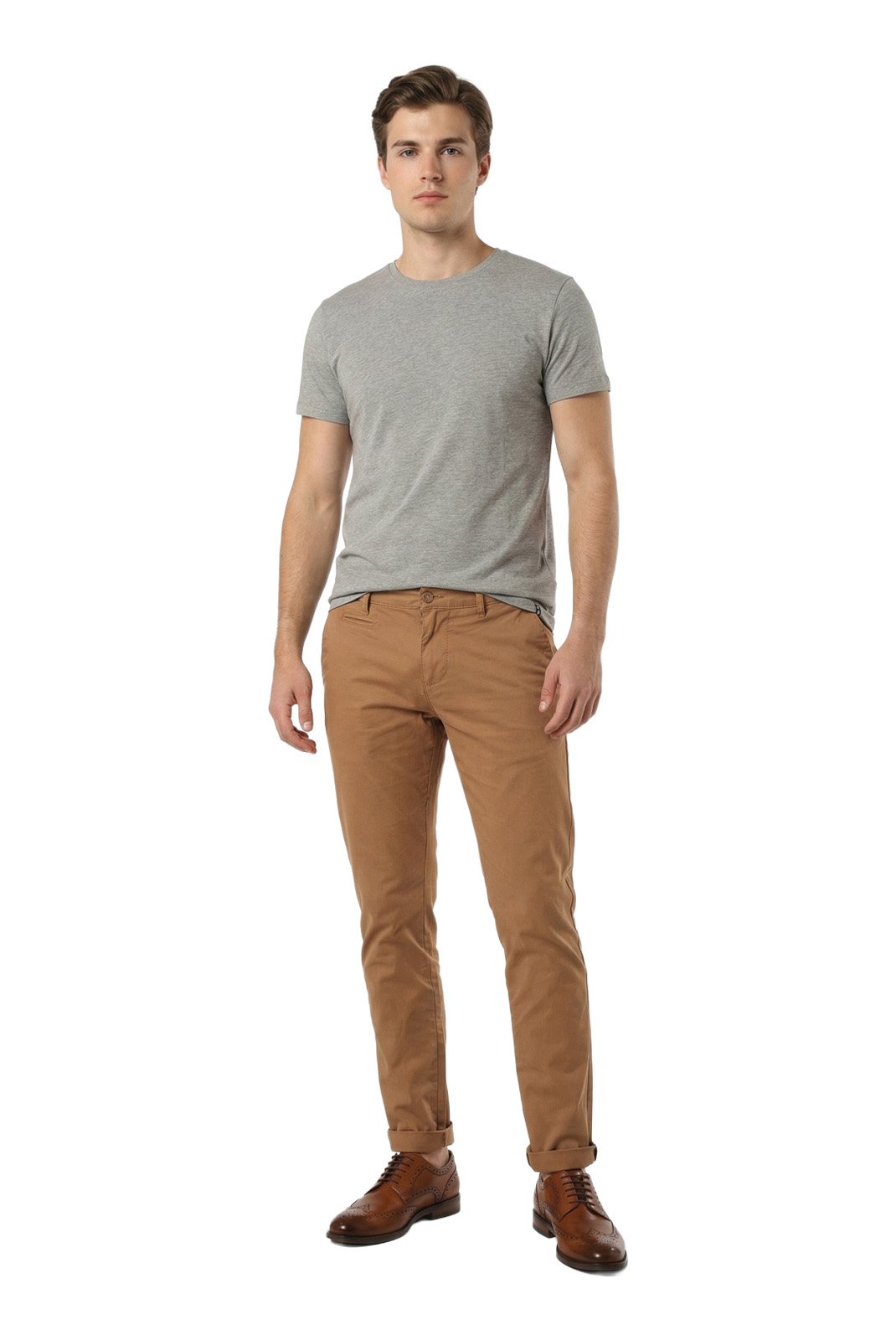 Pantalons chino/citadin  La Maison Blaggio TENALI CAMEL