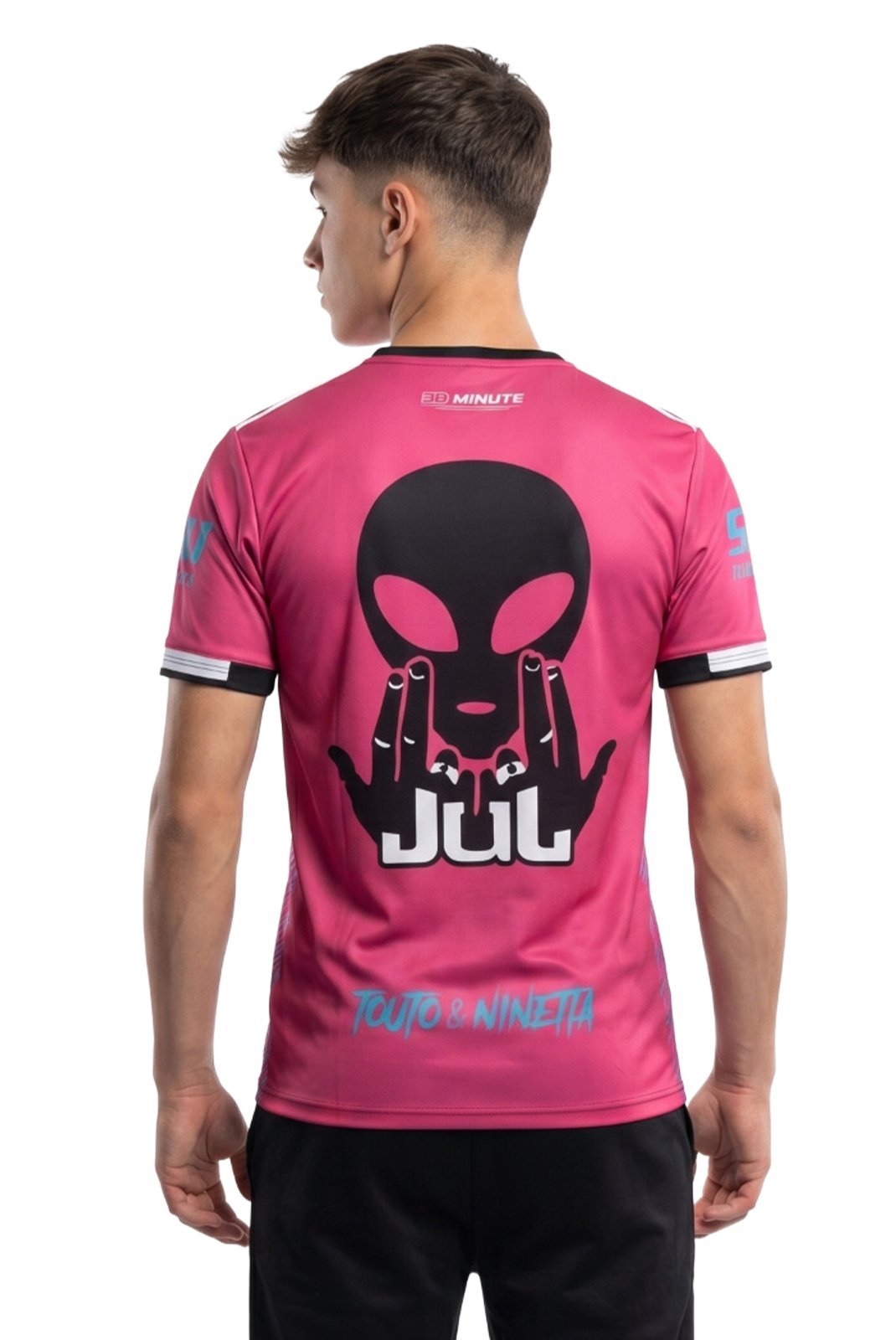 T-S manches courtes  90 Minute Toto et Nineta Rose